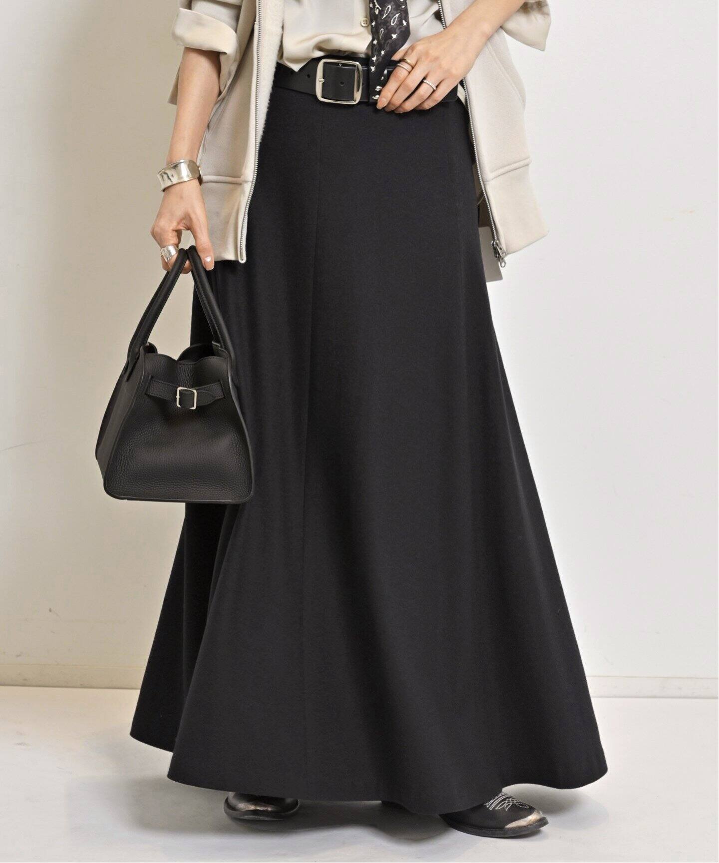 美品 Lisiere リジエール vintage ウールフレアーパンツ L 