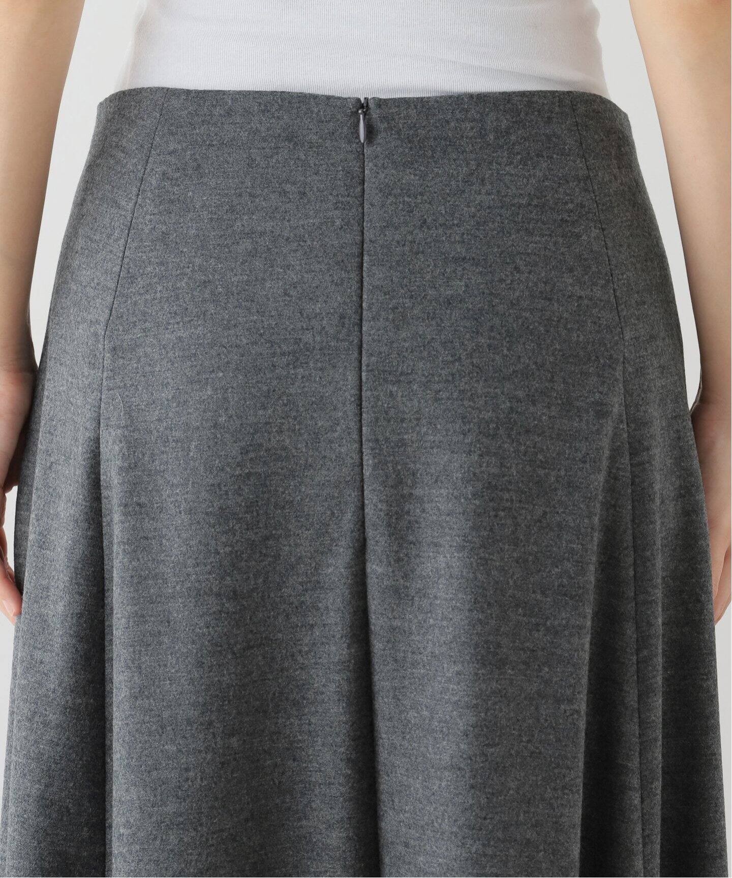 WOOL FLARE SKIRT（ロング・マキシ丈スカート）｜L