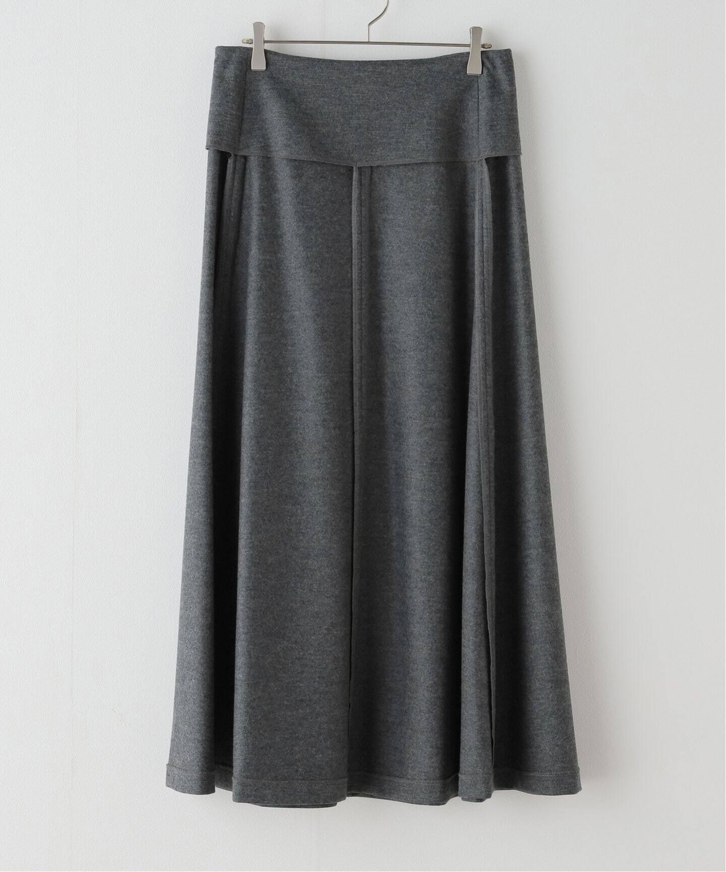 WOOL FLARE SKIRT（ロング・マキシ丈スカート）｜L