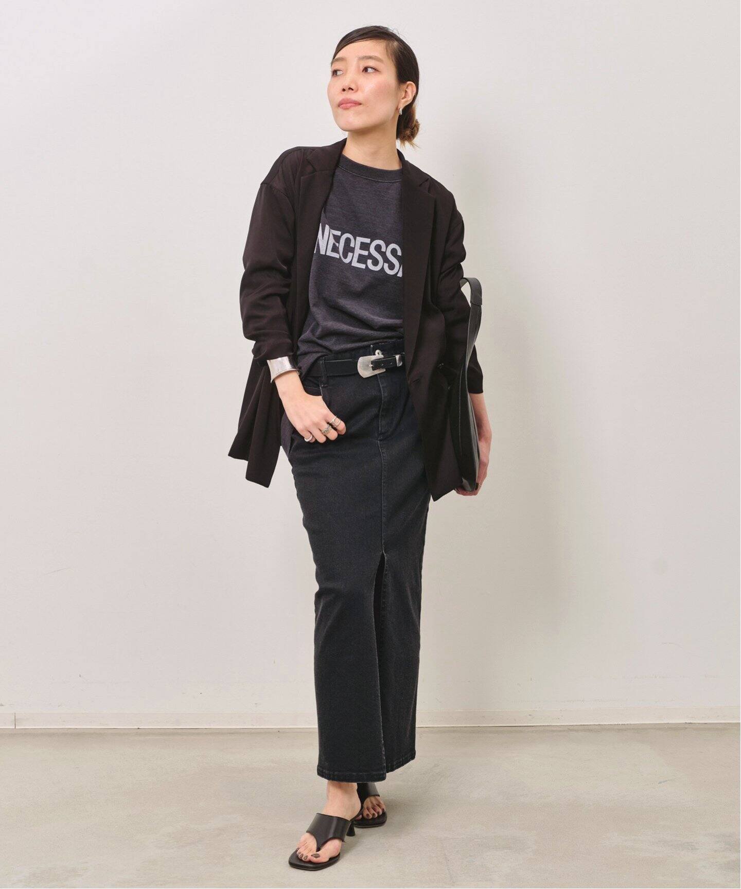 Denim Maxi Skirt（デニムスカート）｜L 