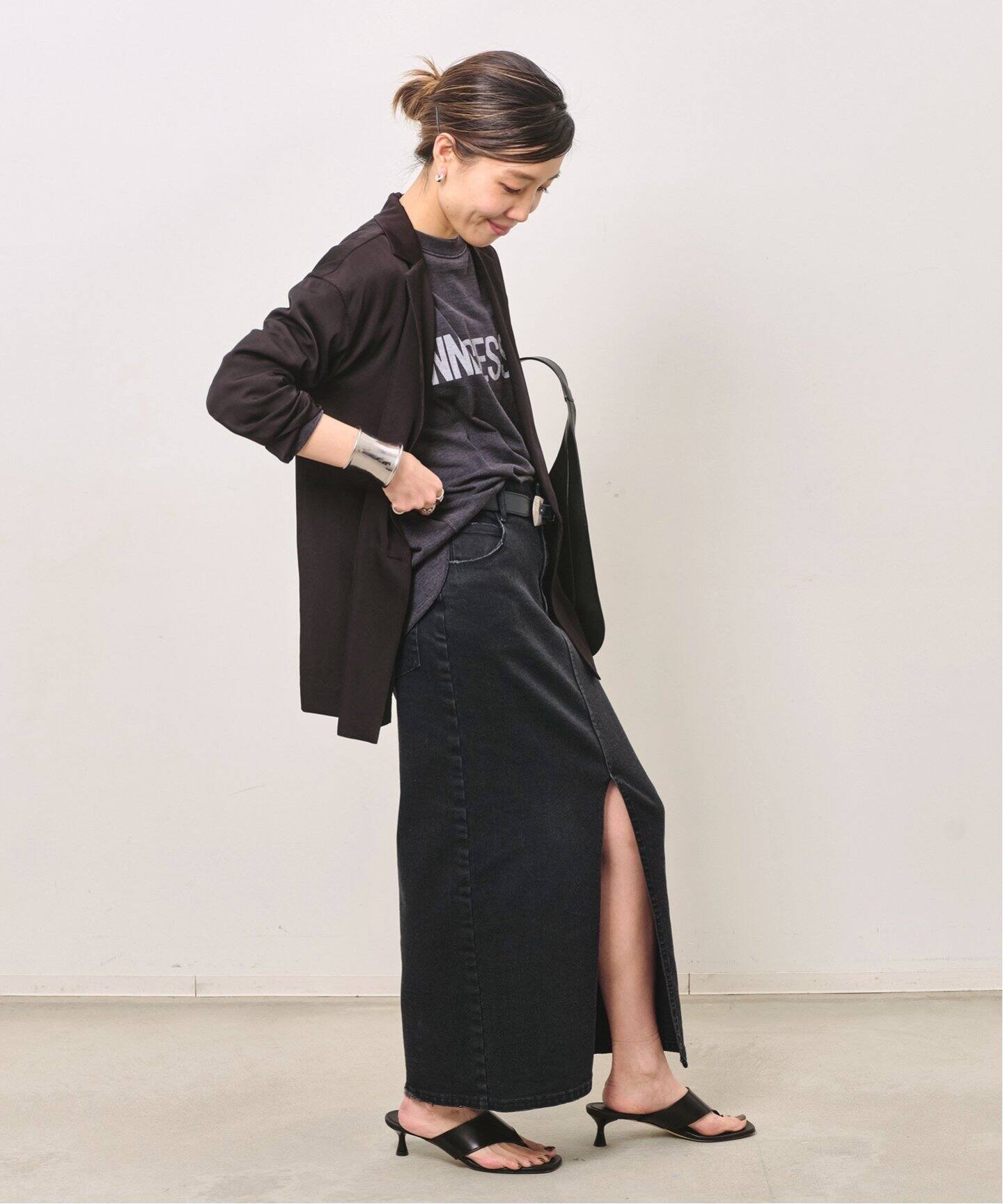 Denim Maxi Skirt（デニムスカート）｜L 