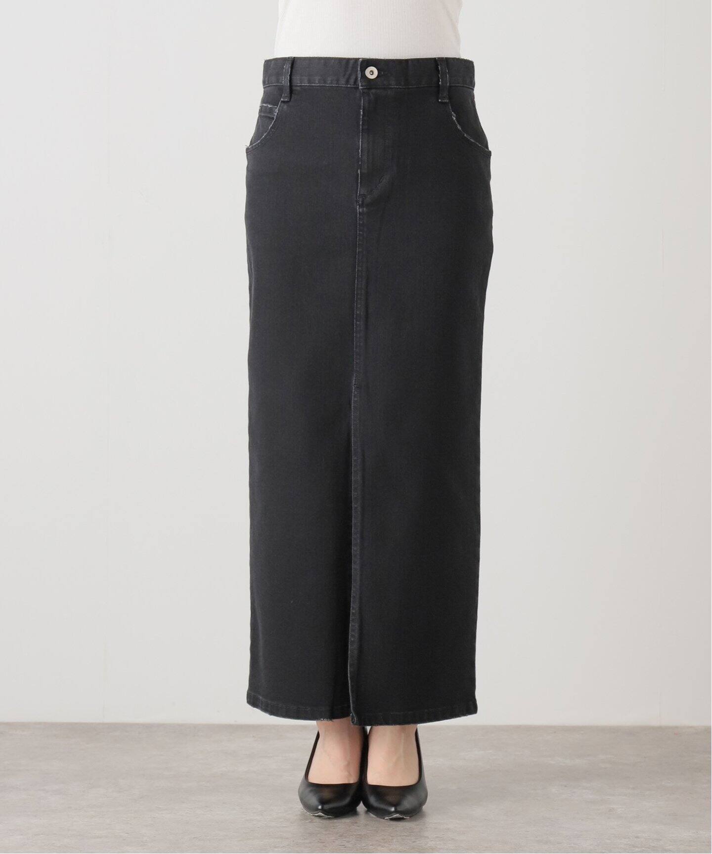 Denim Maxi Skirt（デニムスカート）｜L 
