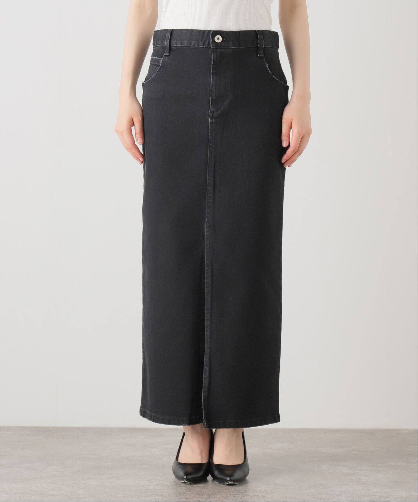 Denim Maxi Skirt（デニムスカート）｜L 