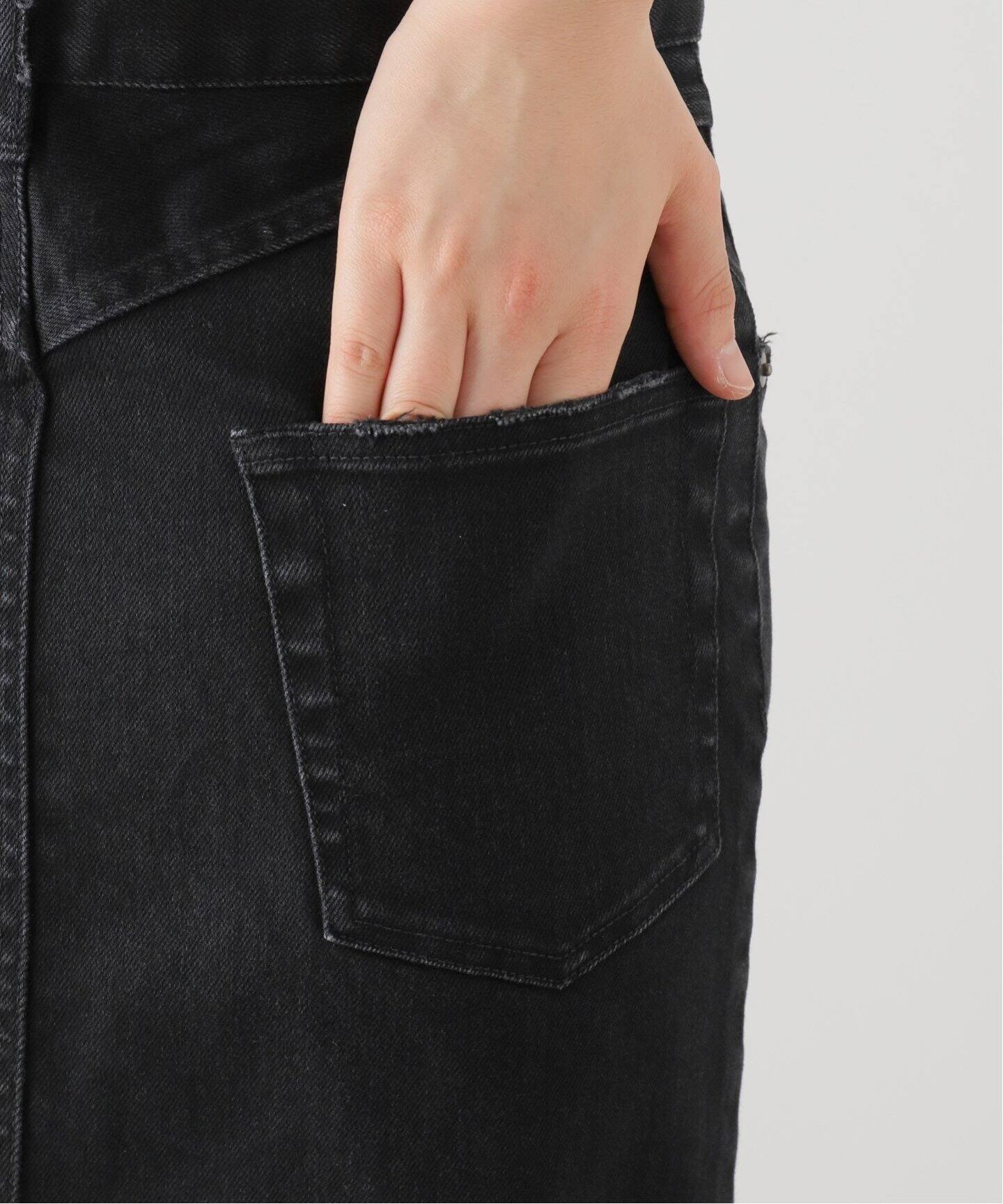 Denim Maxi Skirt（デニムスカート）｜L 