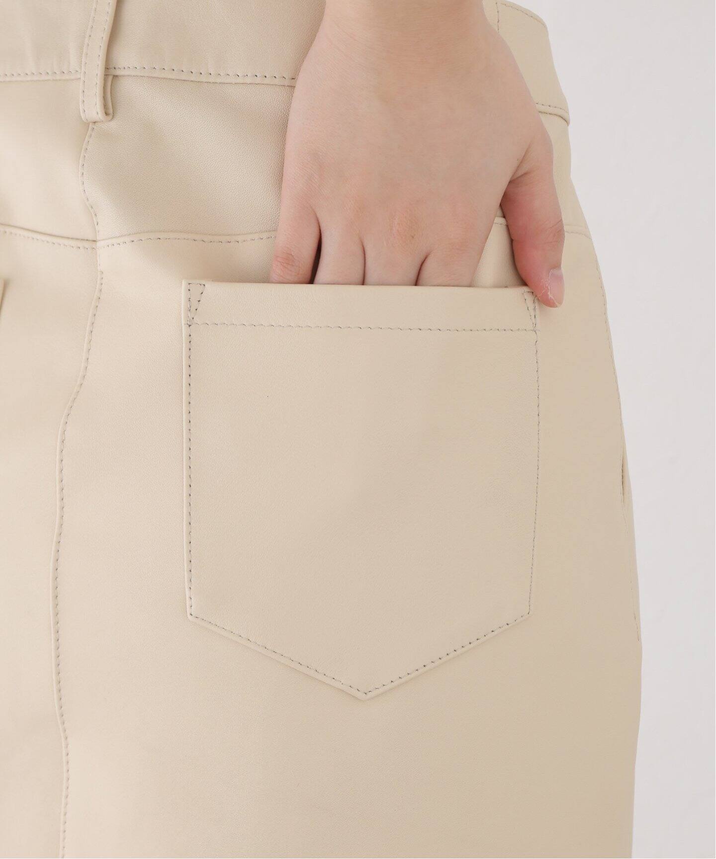 スカート L'Appartement Cerutti Tight Skirt Sheep Leather Skirt（その他スカート）｜L'Appartement