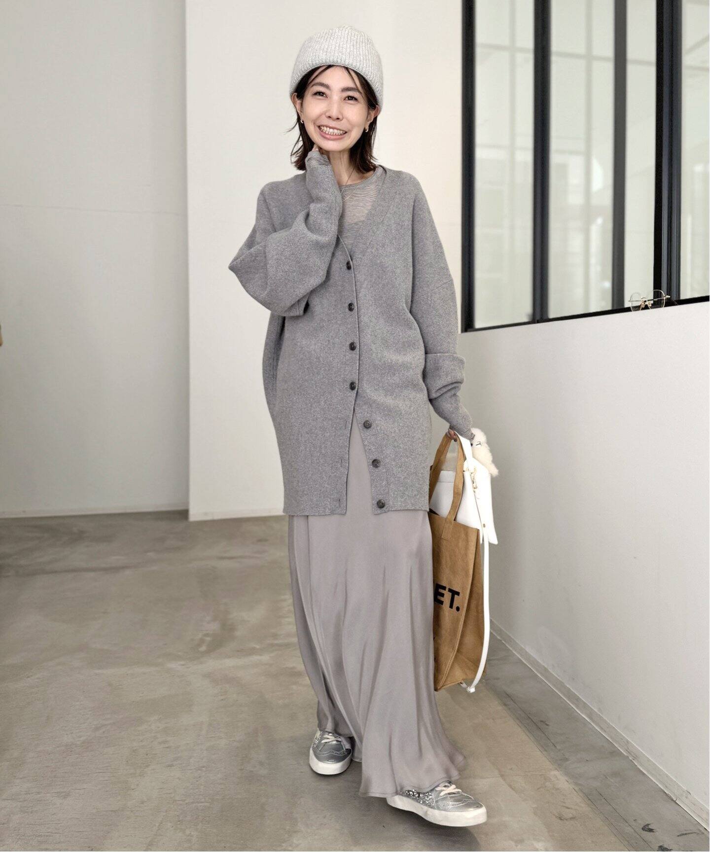 SHAINA MOTE/シャイナモート】 BIAS FLARE SKIRT（ロング・マキシ丈  