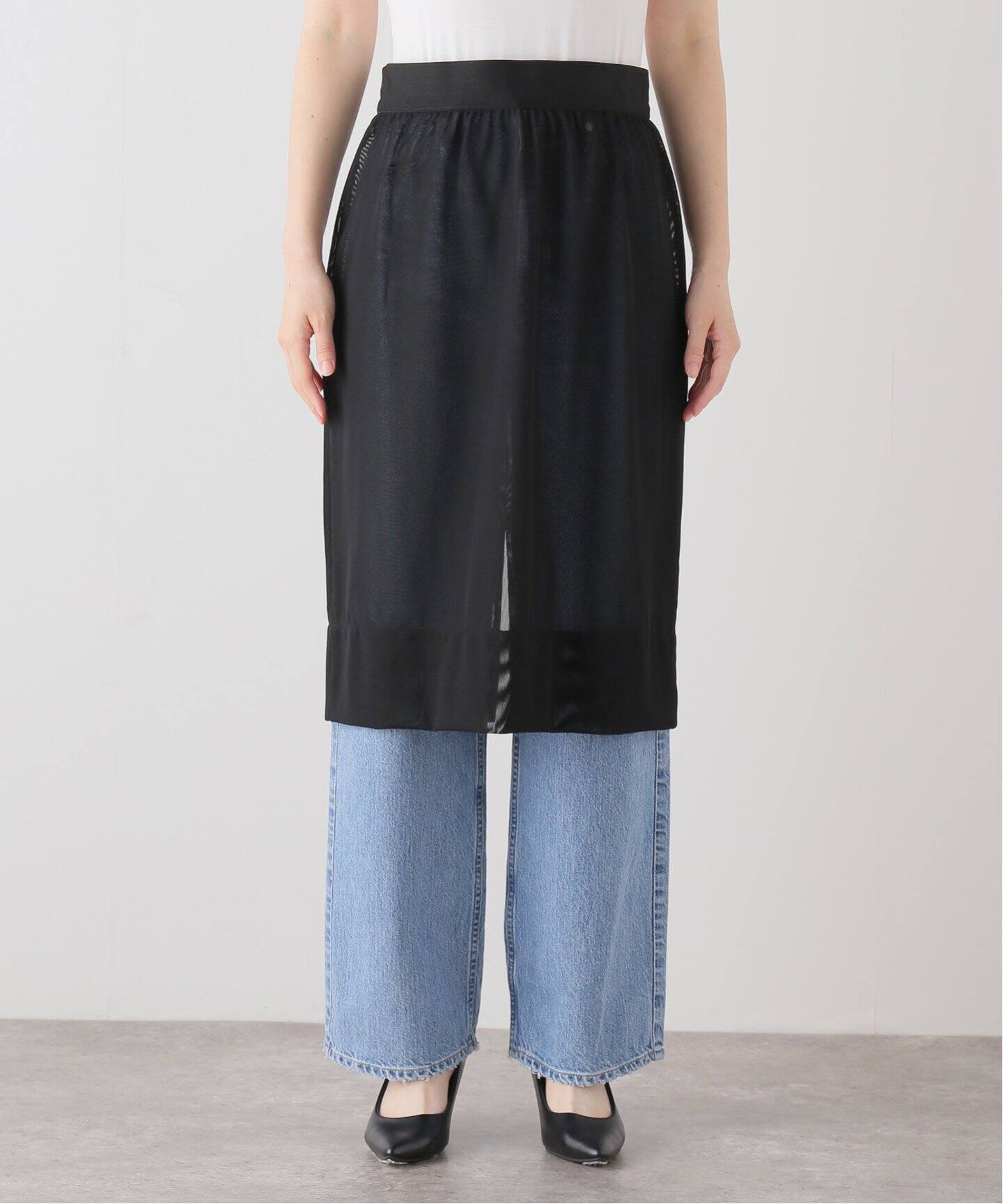 TIBI/ティビ】 POWER MESH SKIRT（その他スカート）｜L 