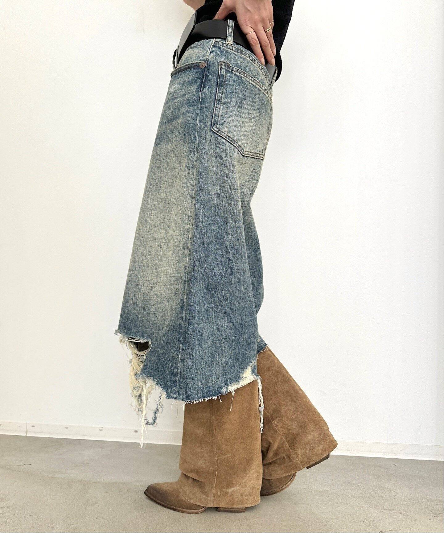 R13/アールサーティーン】 JESSE SKIRT（デニムスカート）｜L 