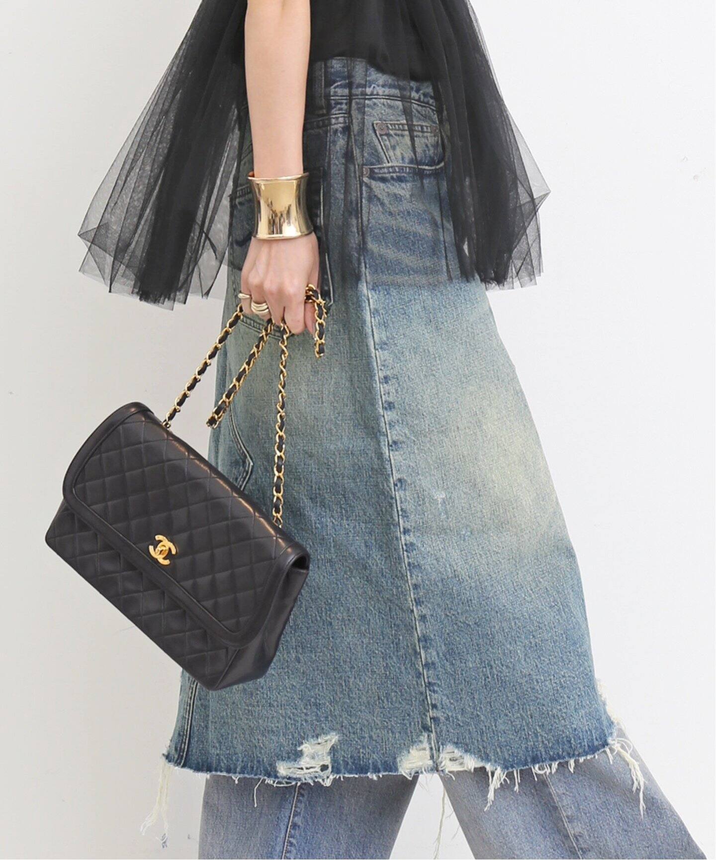 R13/アールサーティーン】 JESSE SKIRT（デニムスカート）｜L 