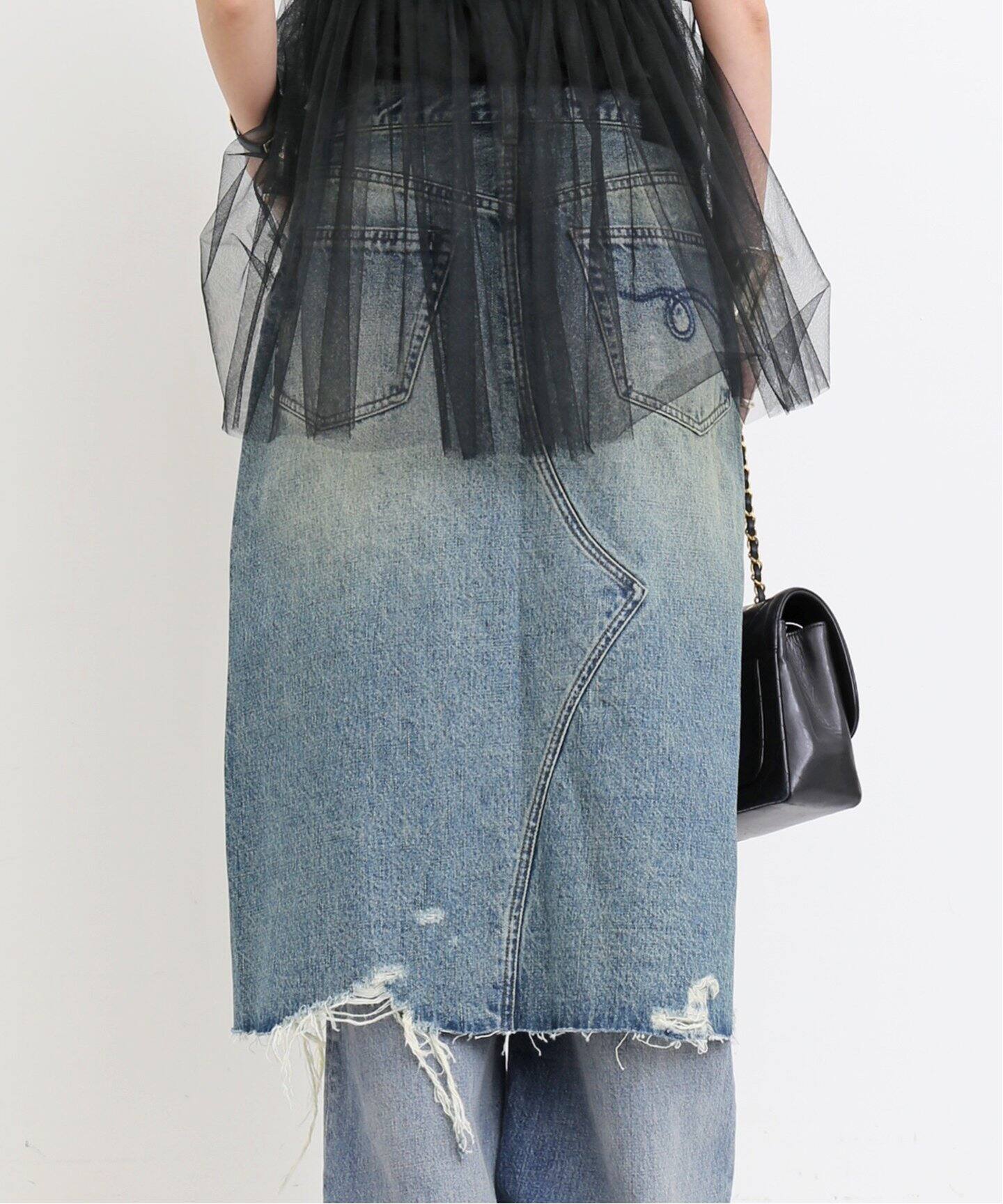 R13/アールサーティーン】 JESSE SKIRT（デニムスカート）｜L 