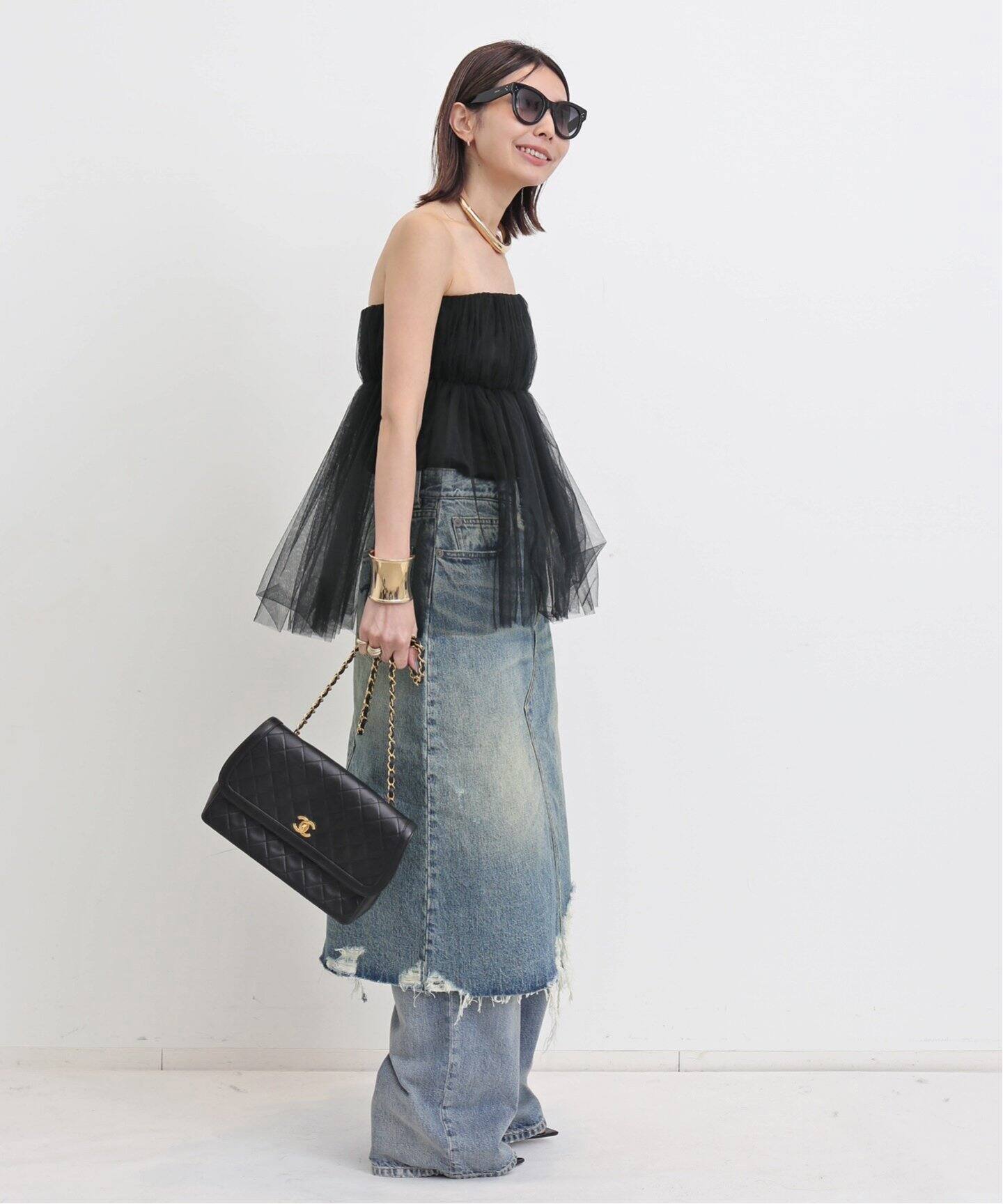 R13/アールサーティーン】 JESSE SKIRT（デニムスカート）｜L 