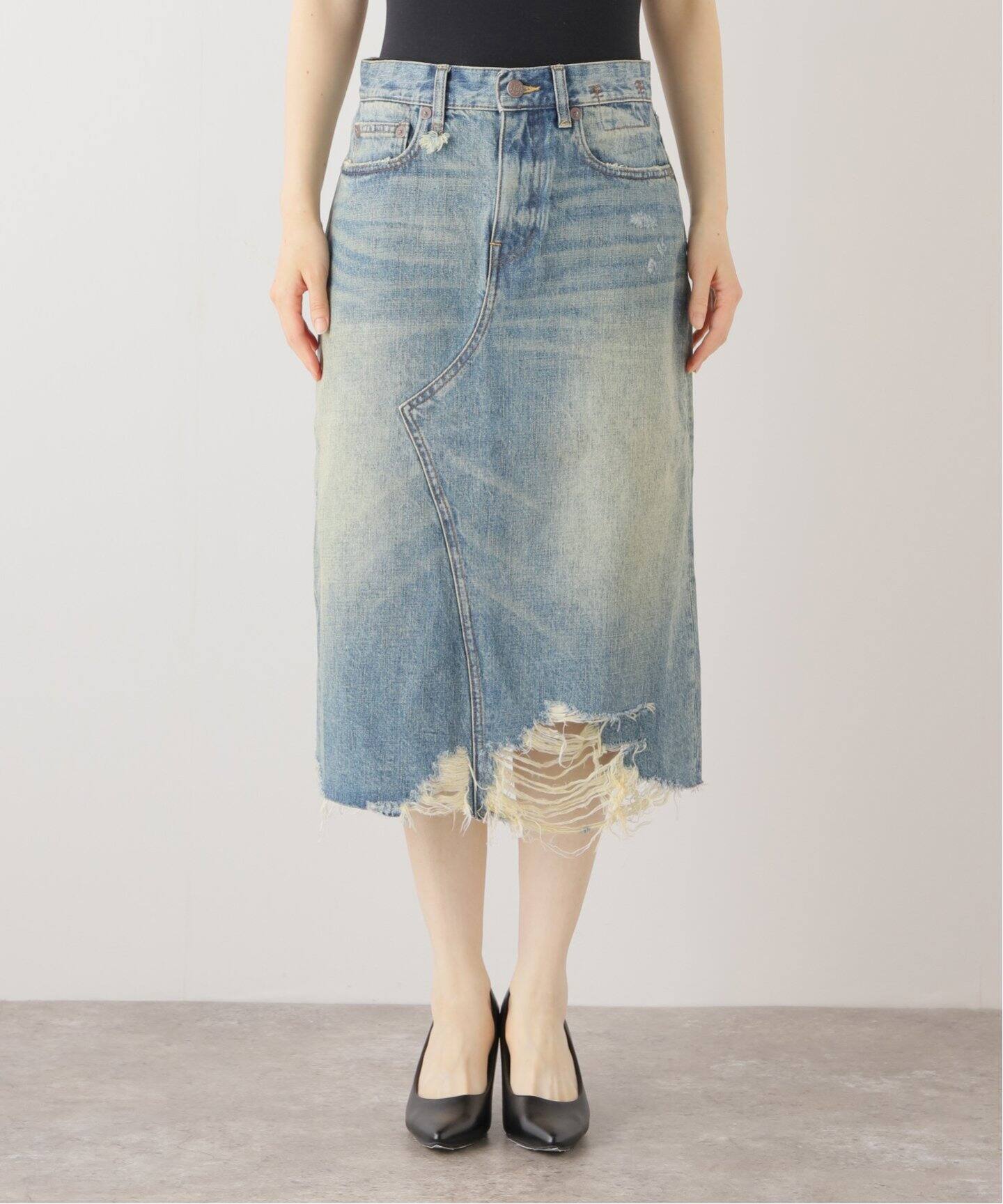 R13/アールサーティーン】 JESSE SKIRT（デニムスカート）｜L 