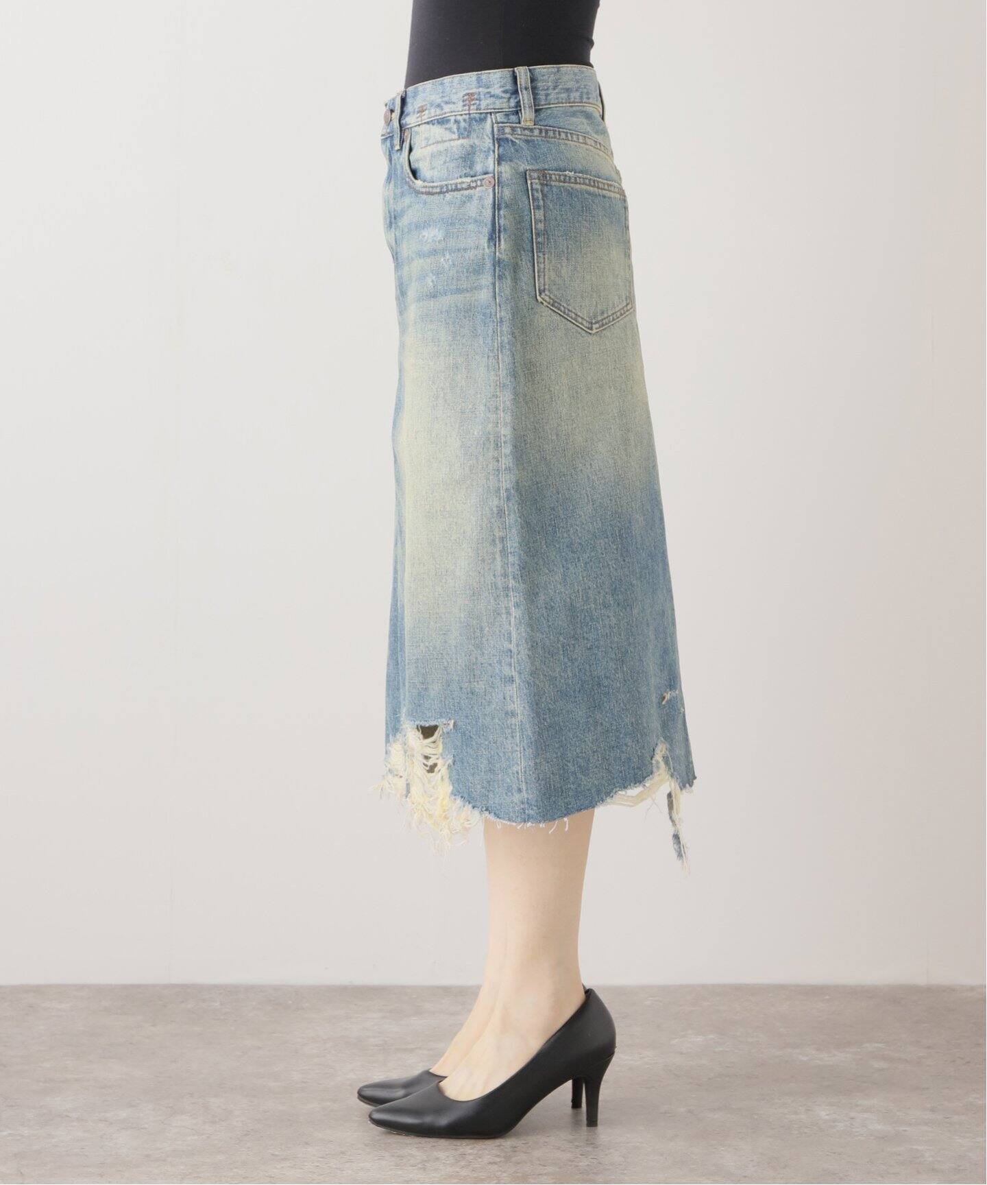 R13/アールサーティーン】 JESSE SKIRT（デニムスカート）｜L 