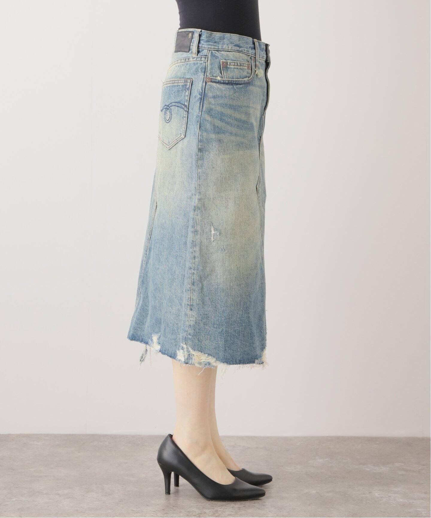 R13/アールサーティーン】 JESSE SKIRT（デニムスカート）｜L 