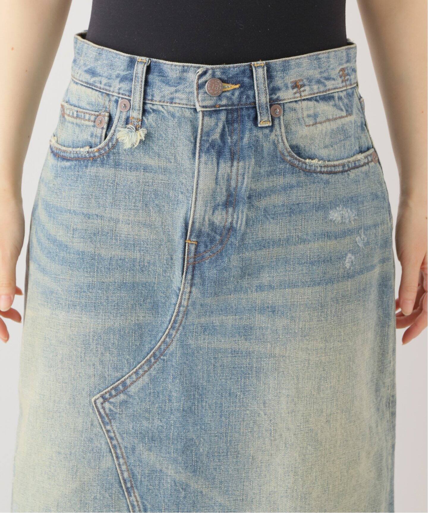 R13/アールサーティーン】 JESSE SKIRT（デニムスカート）｜L 
