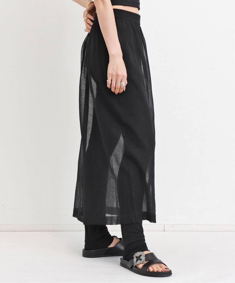 ADR/エーディーアール】 Sheer Skirt（その他スカート）｜L  