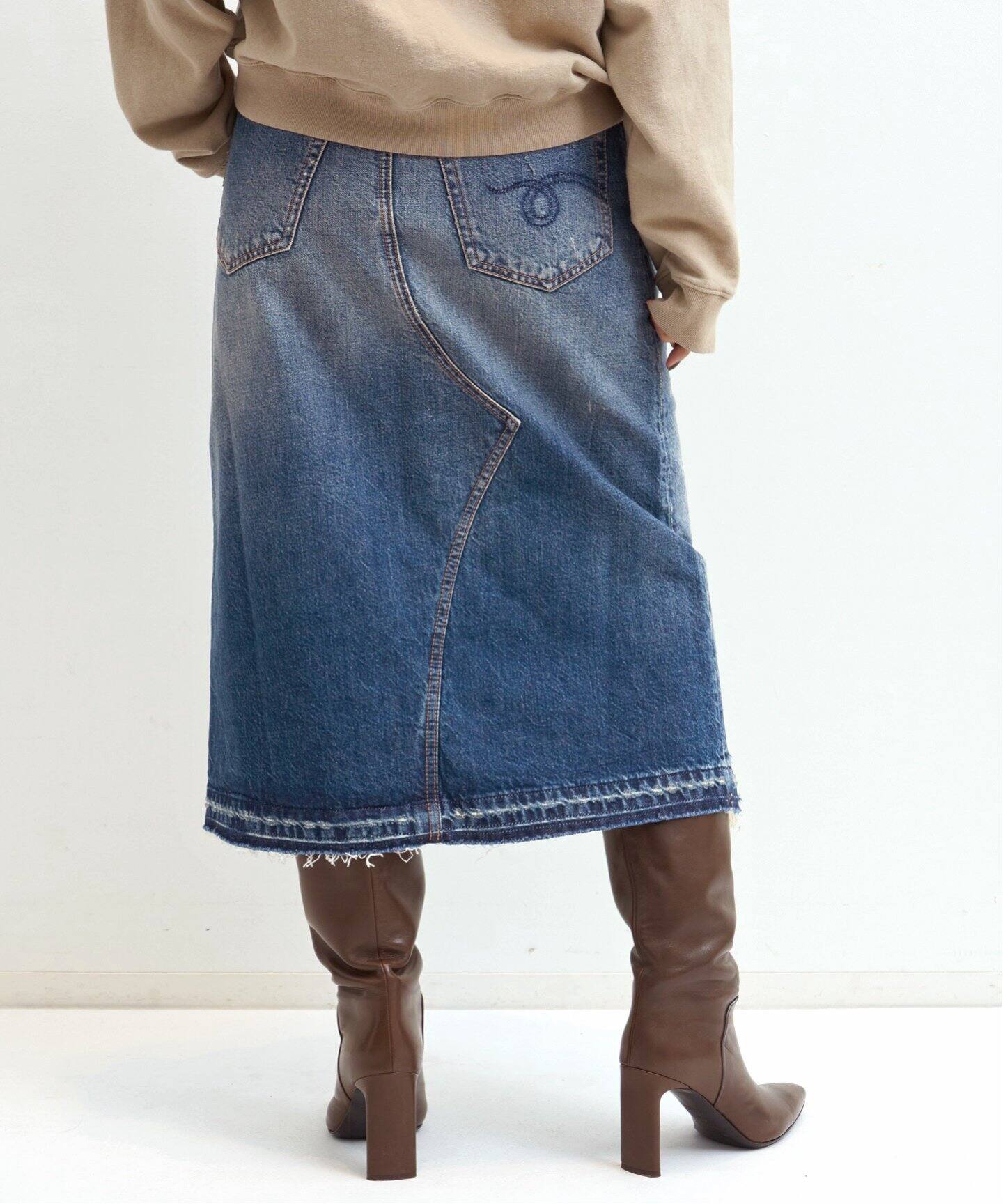 R13/アールサーティーン】 JESSE SKIRT（デニムスカート）｜L 