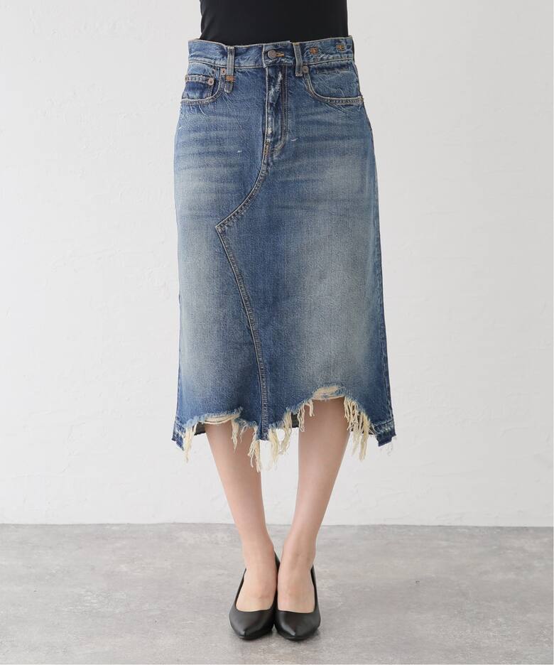 R13/アールサーティーン】 JESSE SKIRT（デニムスカート）｜L  