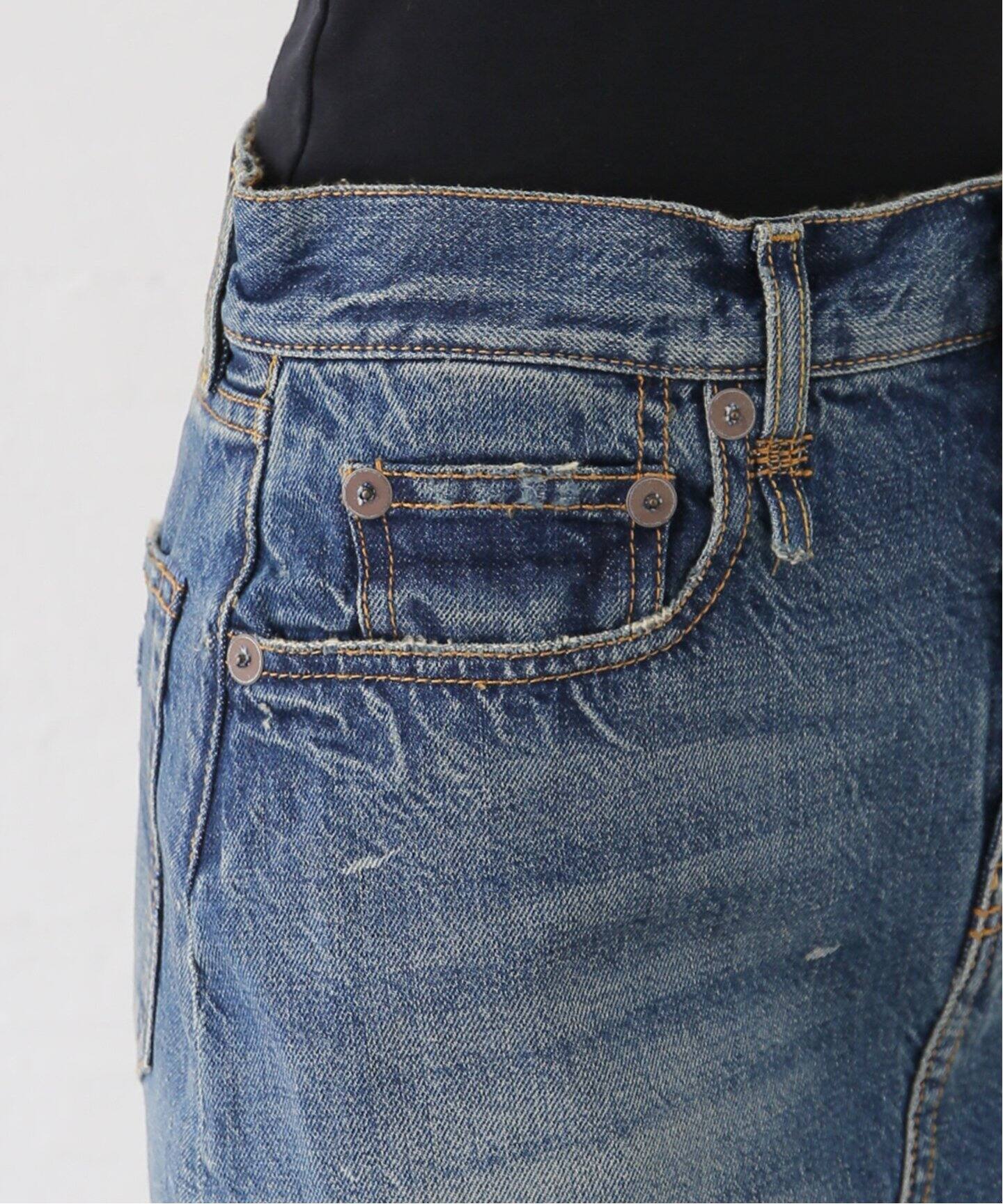 R13/アールサーティーン】 JESSE SKIRT（デニムスカート）｜L 
