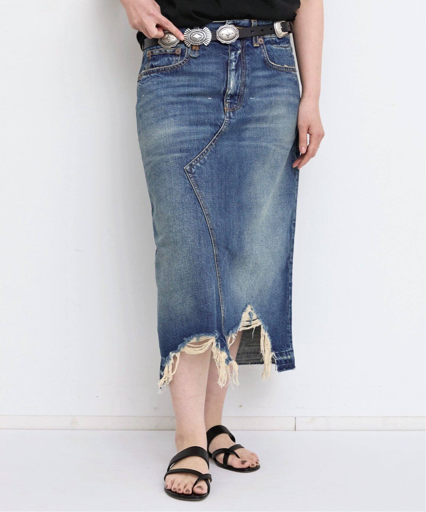 R13/アールサーティーン】 JESSE SKIRT（デニムスカート）｜L 
