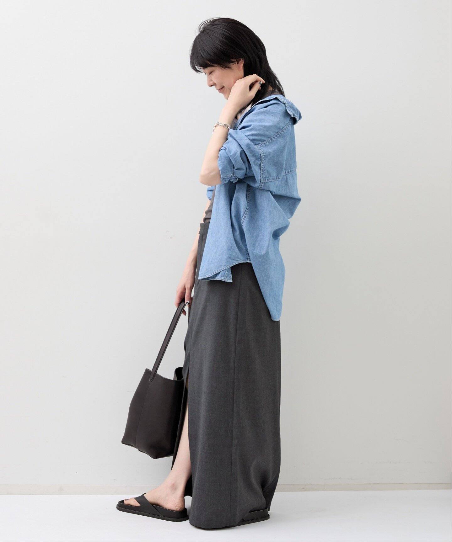 FILIPPA K/フィリッパ コー】 LONG TAILORED SKIRT（ロング・マキシ丈