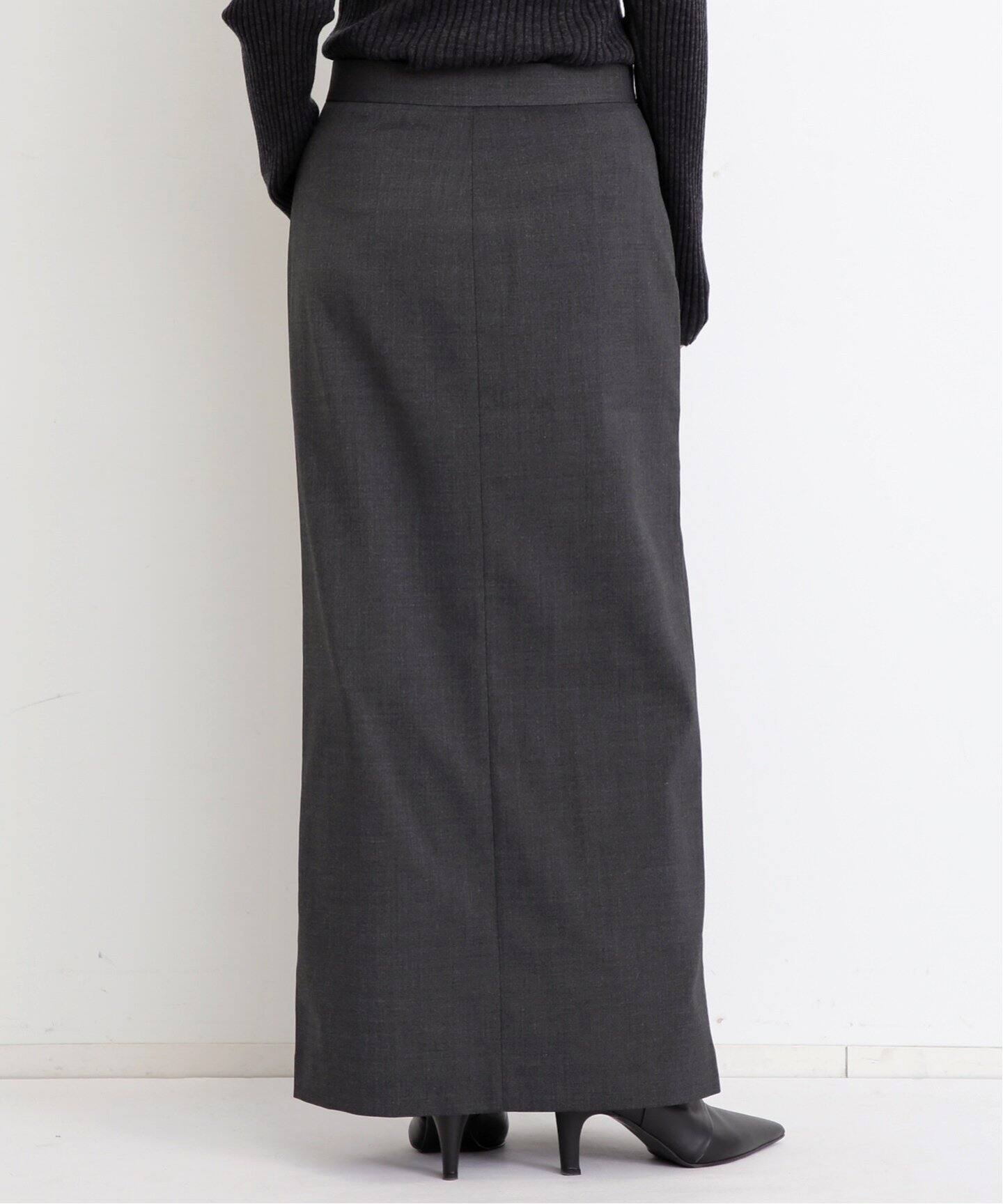 スカート L'Appartement I LINE LONG SKIRT Slit Long Skirt（ロング・マキシ丈スカート）｜L'Appartement