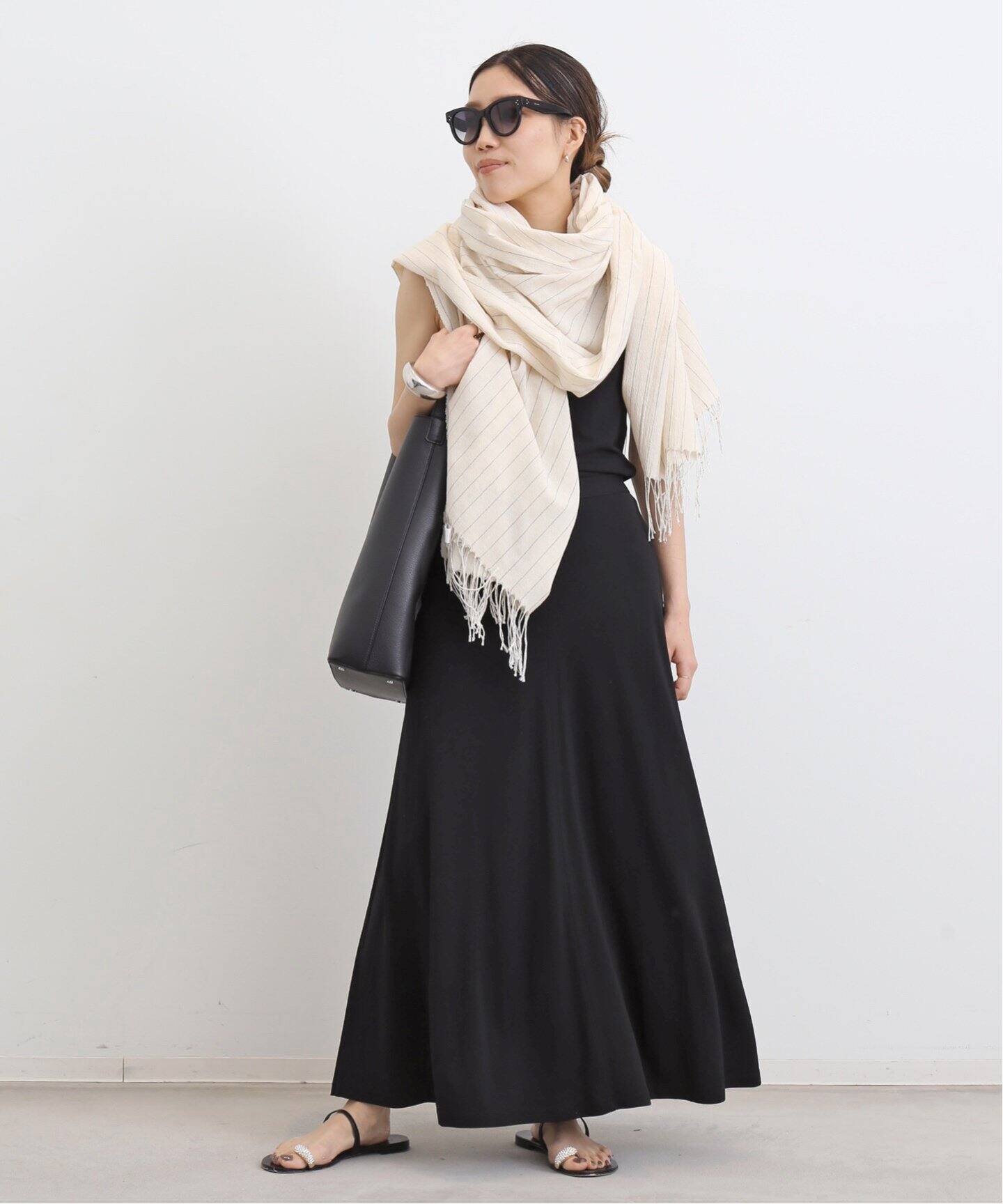 TOTEME/トーテム】 Fluid jersey skirt（その他スカート）｜L  