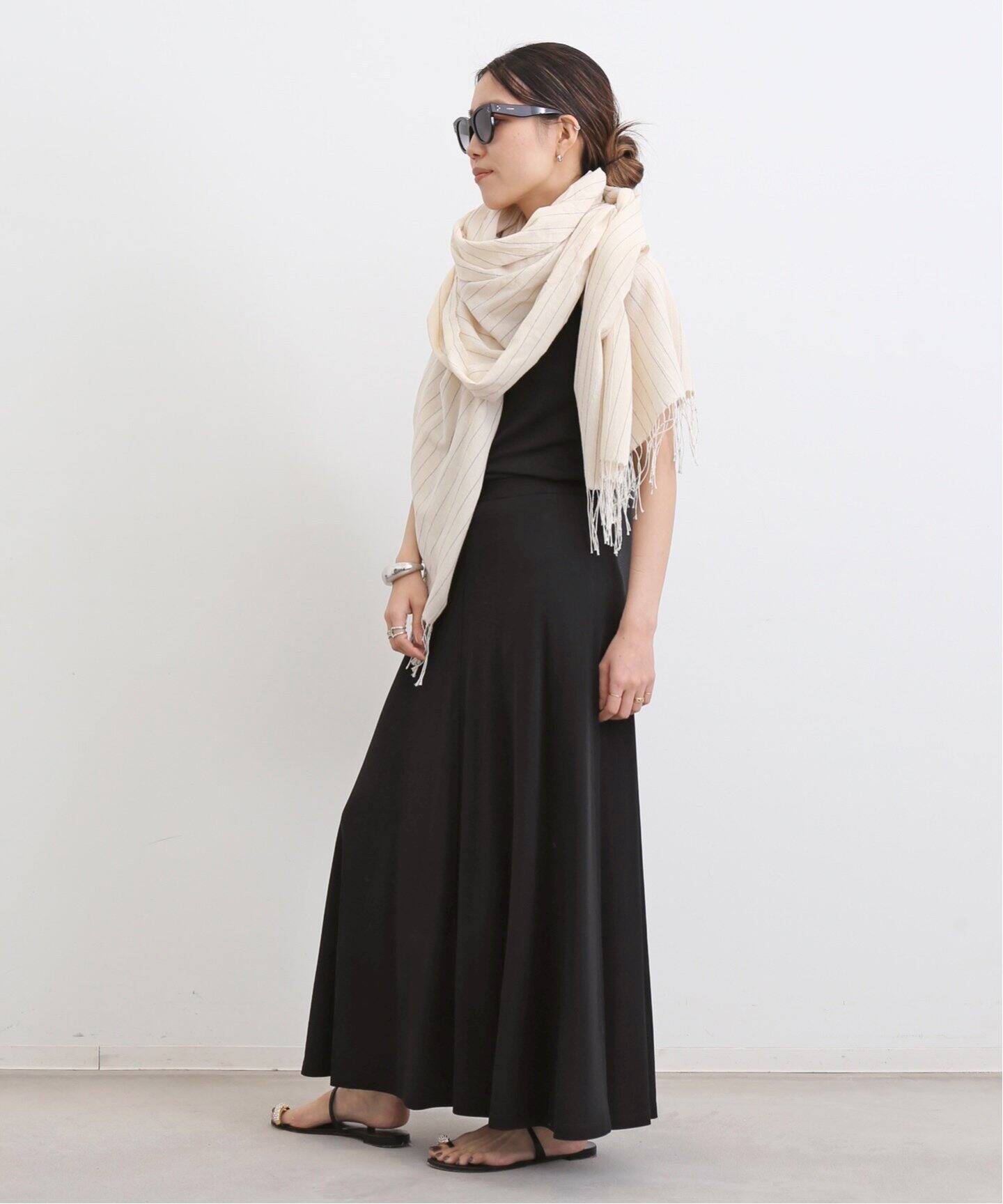 TOTEME/トーテム】 Fluid jersey skirt（その他スカート）｜L  