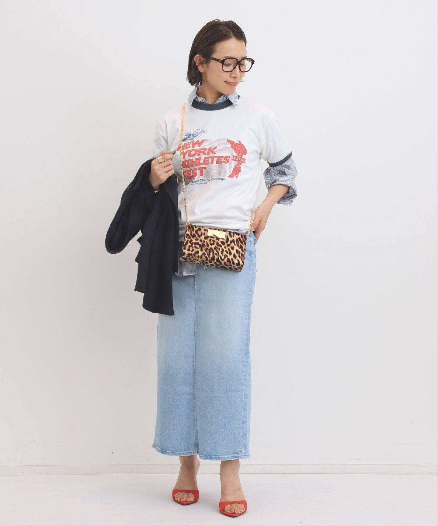 MOTHER/マザー】 DENIM SKIRT（デニムスカート）｜L 