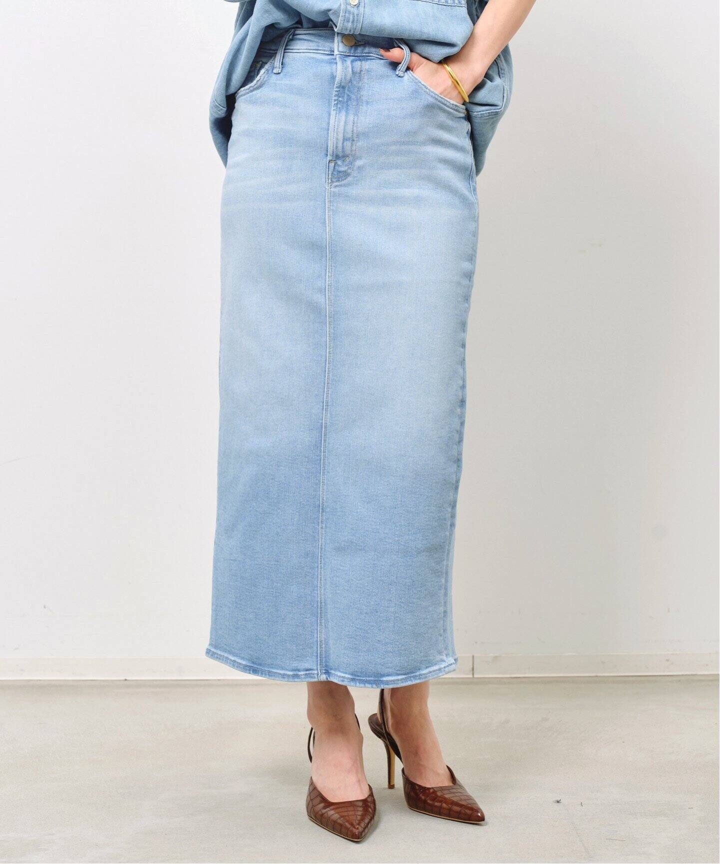 MOTHER/マザー】 DENIM SKIRT（デニムスカート）｜L 