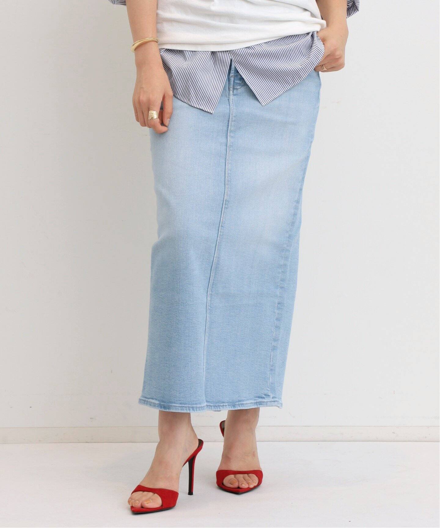 MOTHER/マザー】 DENIM SKIRT（デニムスカート）｜L 