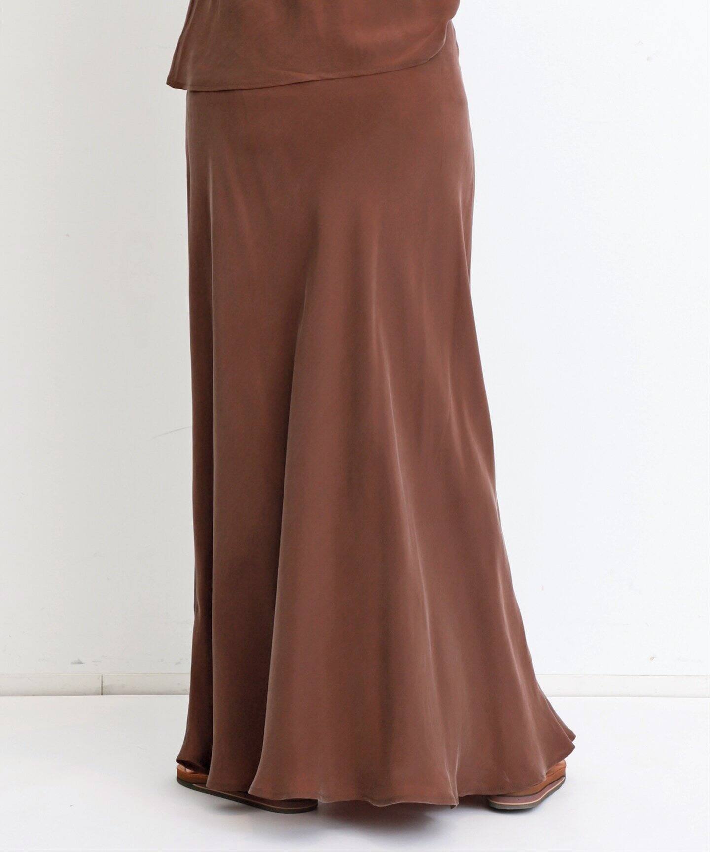 SHAINA MOTE/シャイナ モート】 BIAS FLARE SKIRT（ロング・マキシ丈  