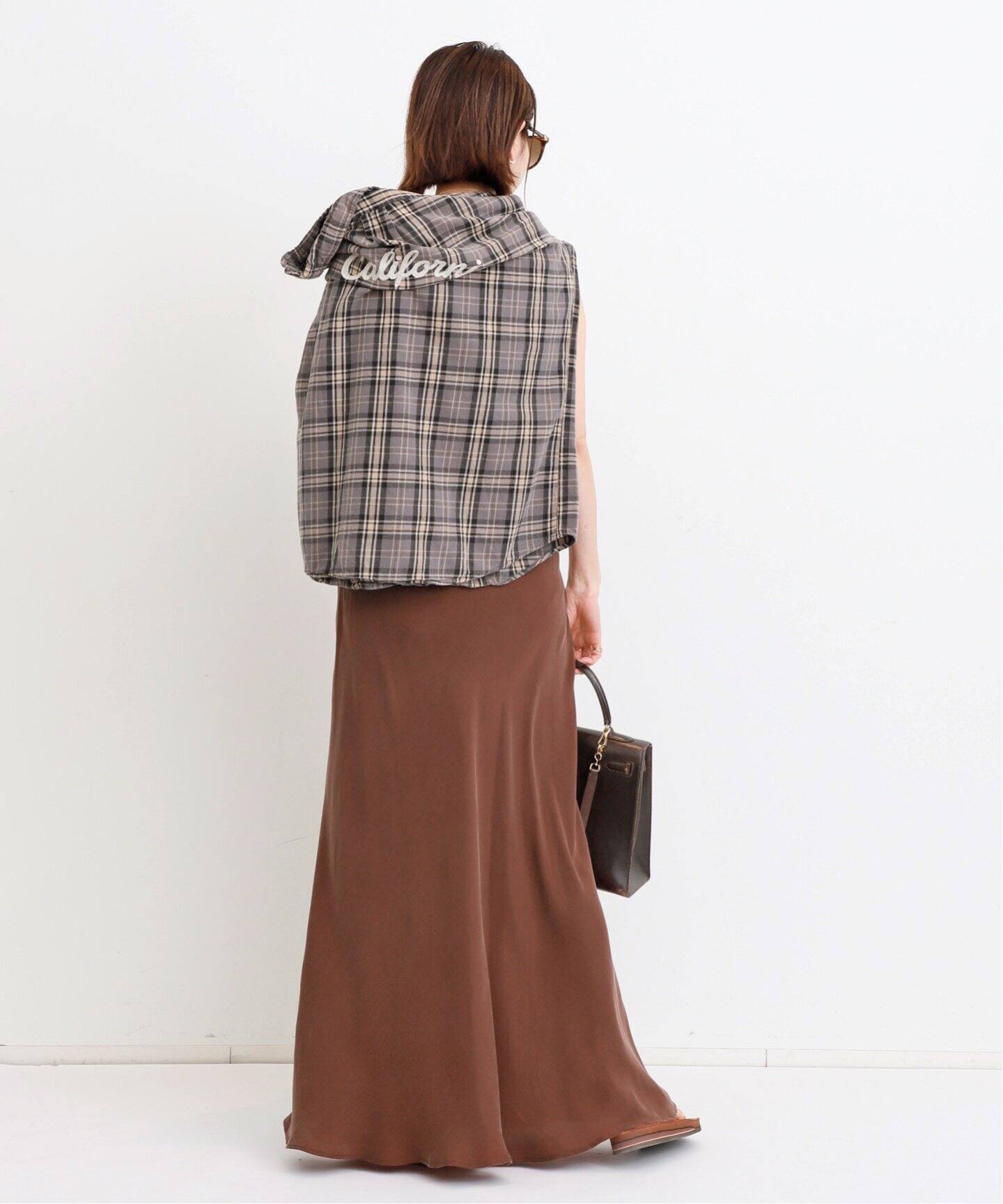 SHAINA MOTE/シャイナ モート】 BIAS FLARE SKIRT（ロング・マキシ丈  