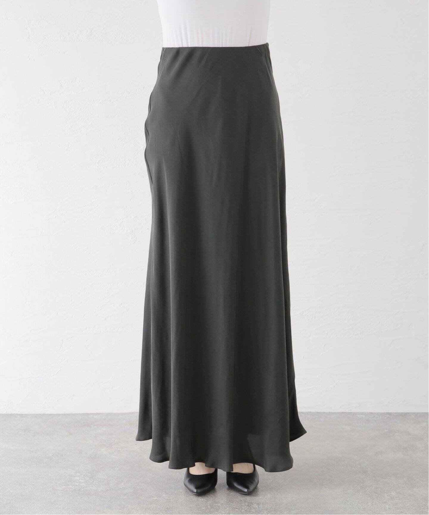 SHAINA MOTE/シャイナ モート】 BIAS FLARE SKIRT（ロング・マキシ丈 