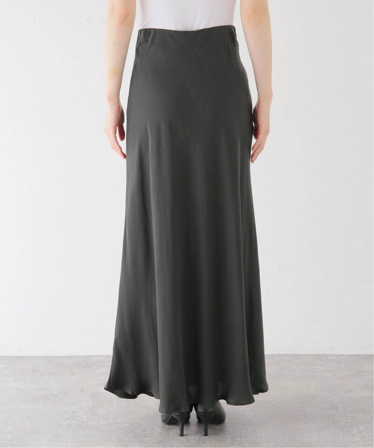 SHAINA MOTE/シャイナ モート】 BIAS FLARE SKIRT（ロング・マキシ丈  