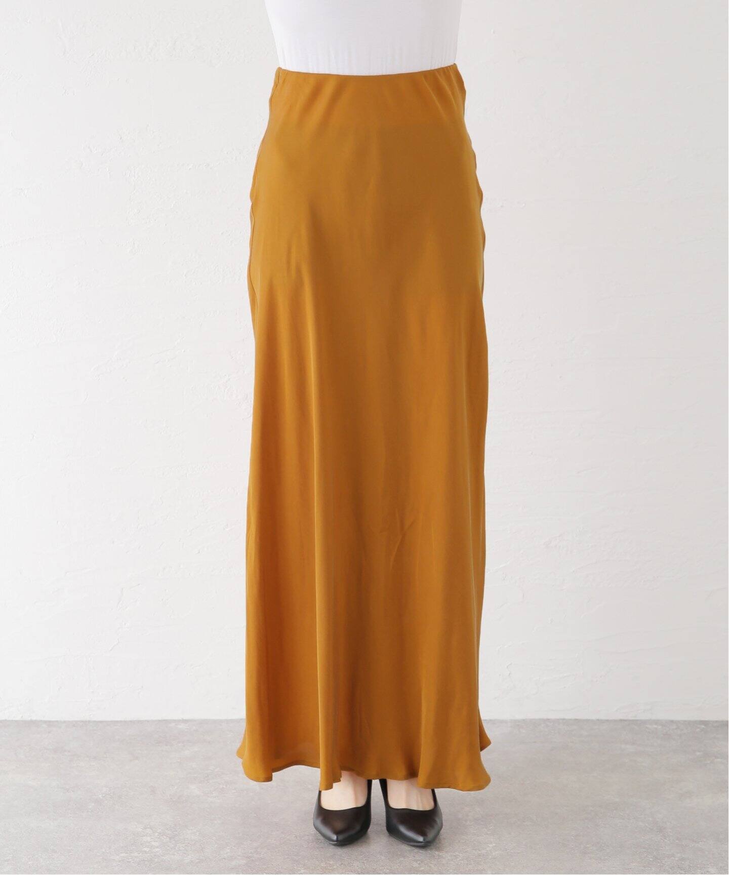 SHAINA MOTE/シャイナ モート】 BIAS FLARE SKIRT（ロング・マキシ丈  