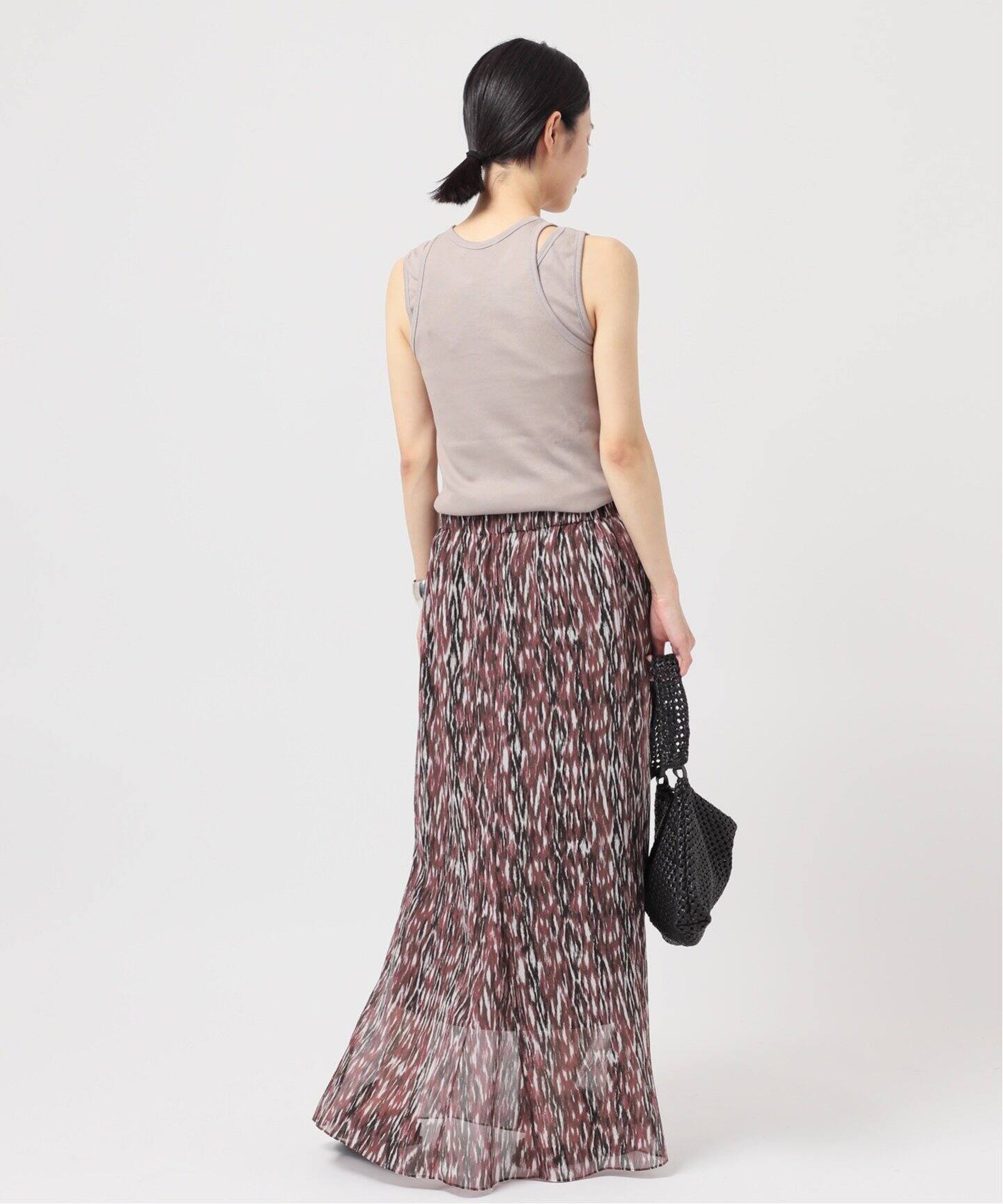 プリントマキシスカート（ロング・マキシ丈スカート）｜AP STUDIO  