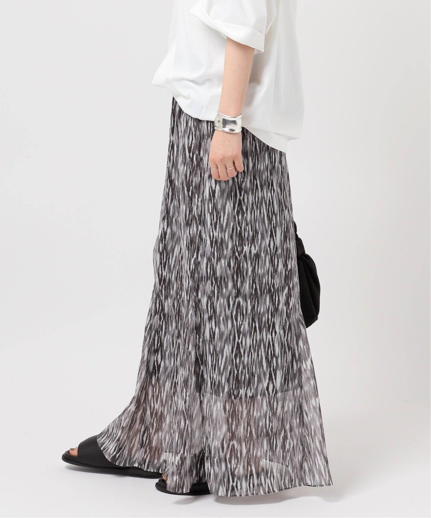 プリントマキシスカート（ロング・マキシ丈スカート）｜AP STUDIO  