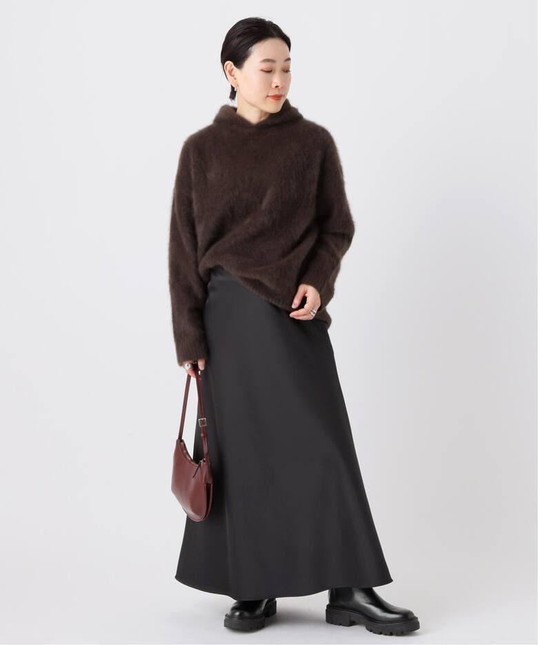 マットサテンスカート（ロング・マキシ丈スカート）｜AP STUDIO  