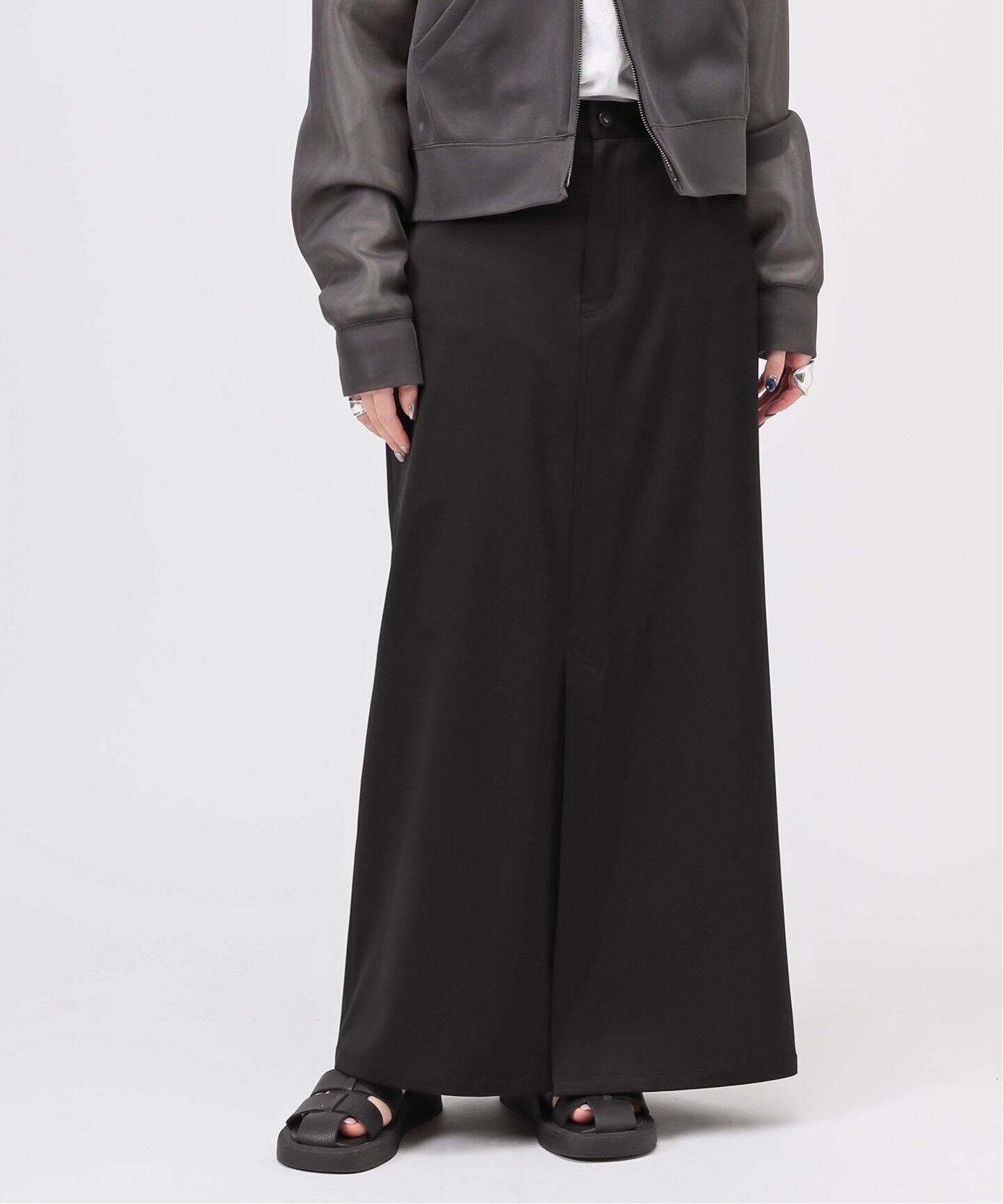 ブライトストレッチスカート（ロング・マキシ丈スカート）｜AP STUDIO  