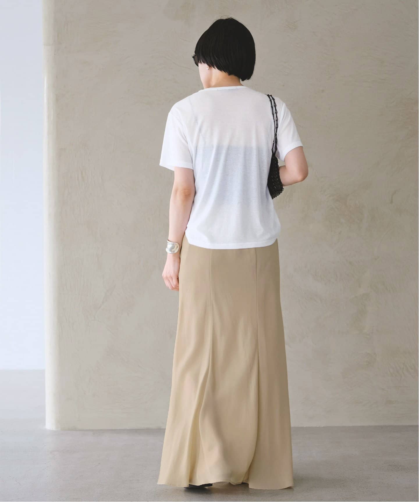 フィブリルキュプラ スカート（ロング・マキシ丈スカート）｜AP STUDIO