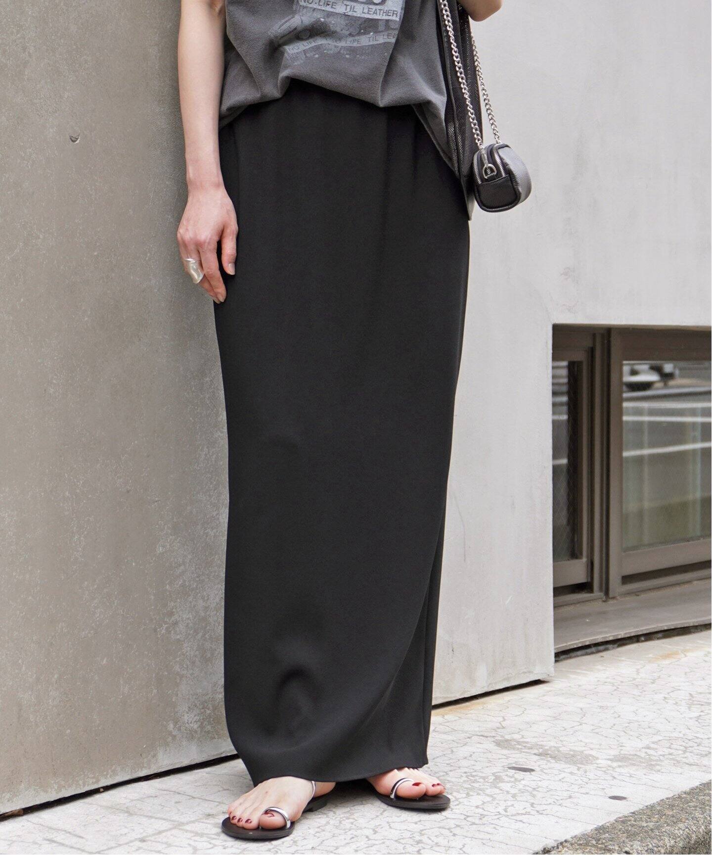 Newウエストゴムマキシスカート（ロング・マキシ丈スカート）｜AP  