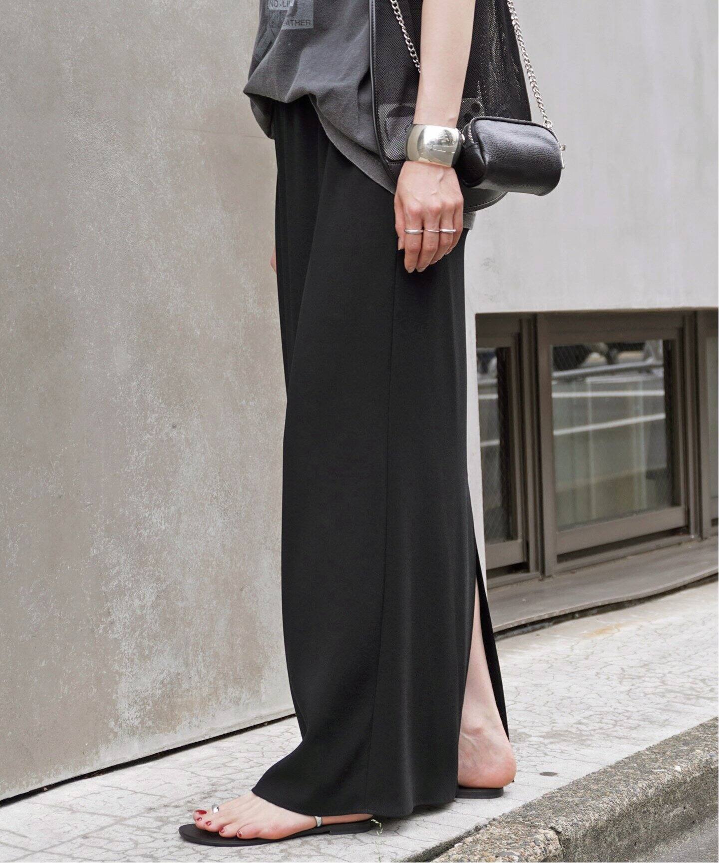 Newウエストゴムマキシスカート（ロング・マキシ丈スカート）｜AP  