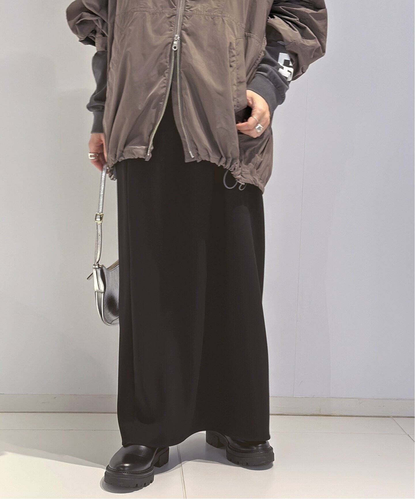 Newウエストゴムマキシスカート（ロング・マキシ丈スカート）｜AP  