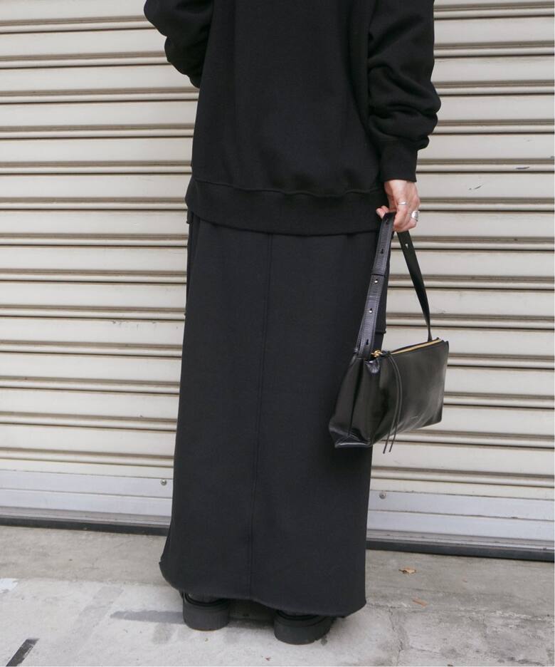 ウォームスウェットカーゴスカート（ロング・マキシ丈スカート）｜AP  