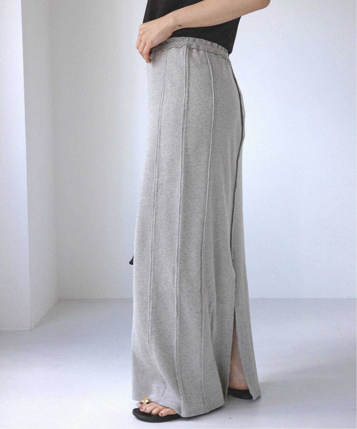 PAN/パン】別注 パネルタイトスカート（ロング・マキシ丈スカート  