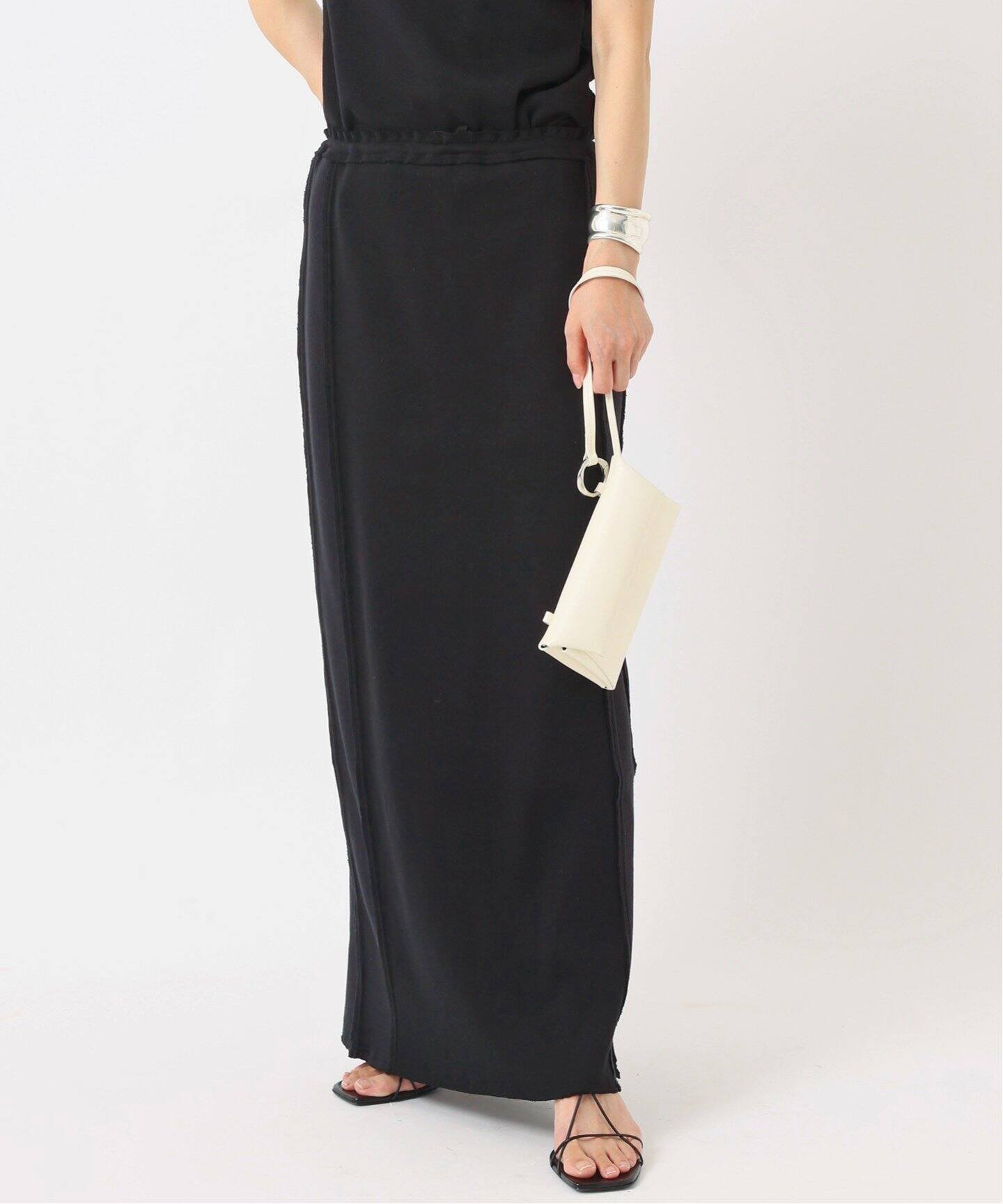 PAN/パン】別注 パネルタイトスカート（ロング・マキシ丈スカート  