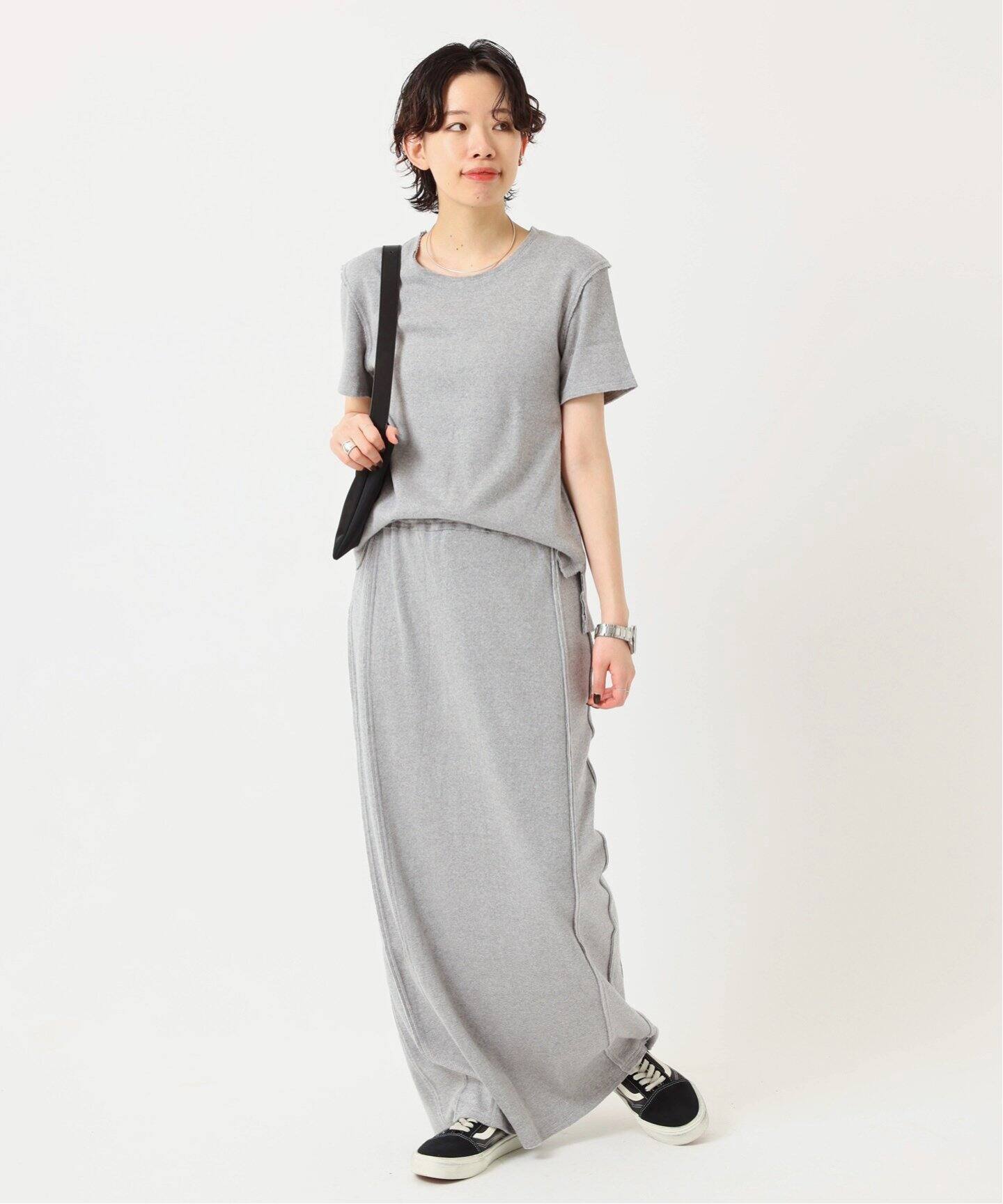 PAN/パン】別注 パネルタイトスカート（ロング・マキシ丈スカート  