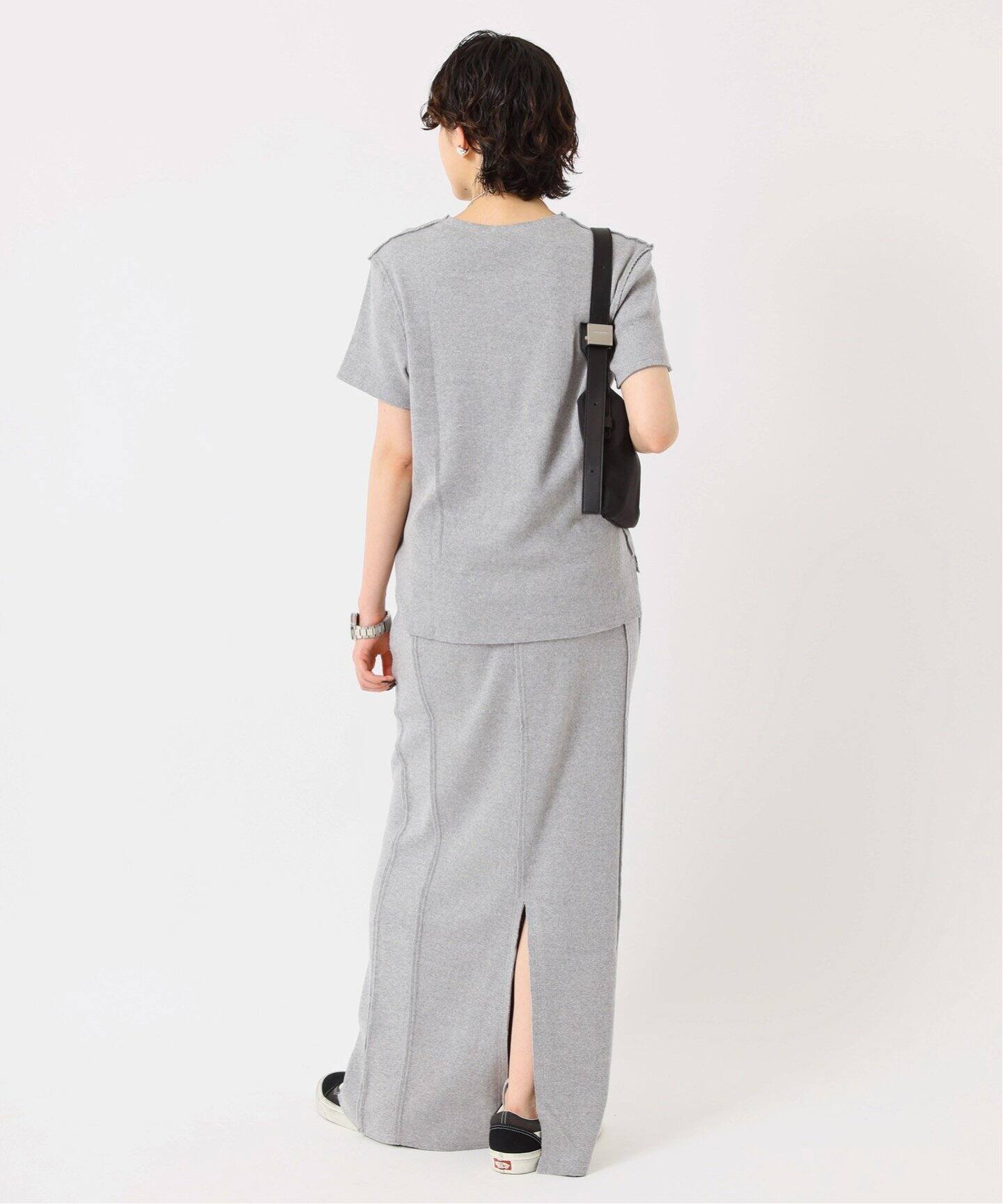 PAN/パン】別注 パネルタイトスカート（ロング・マキシ丈スカート  