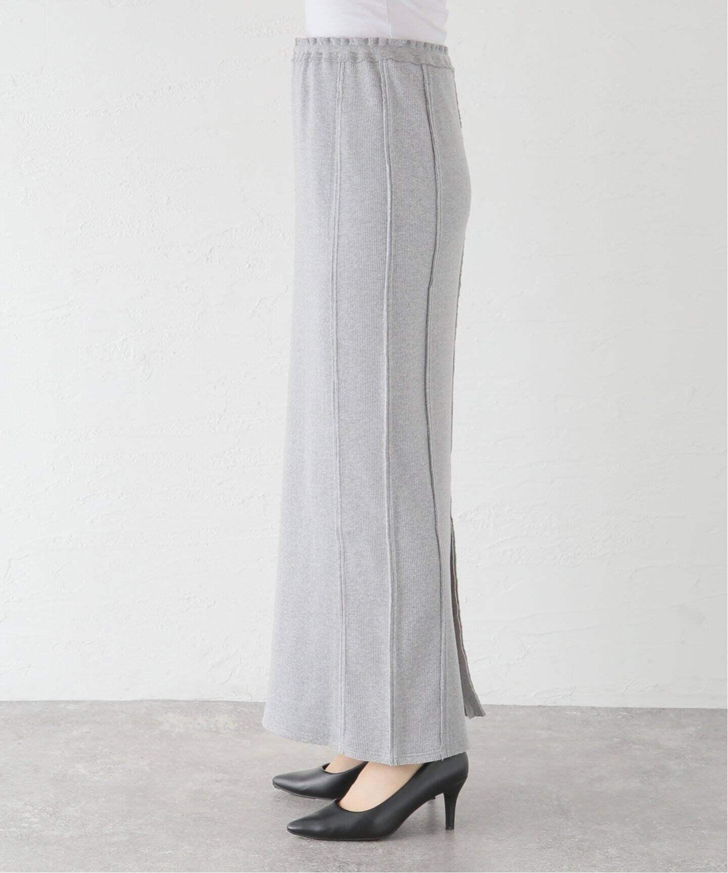 PAN/パン】別注 パネルタイトスカート（ロング・マキシ丈スカート  